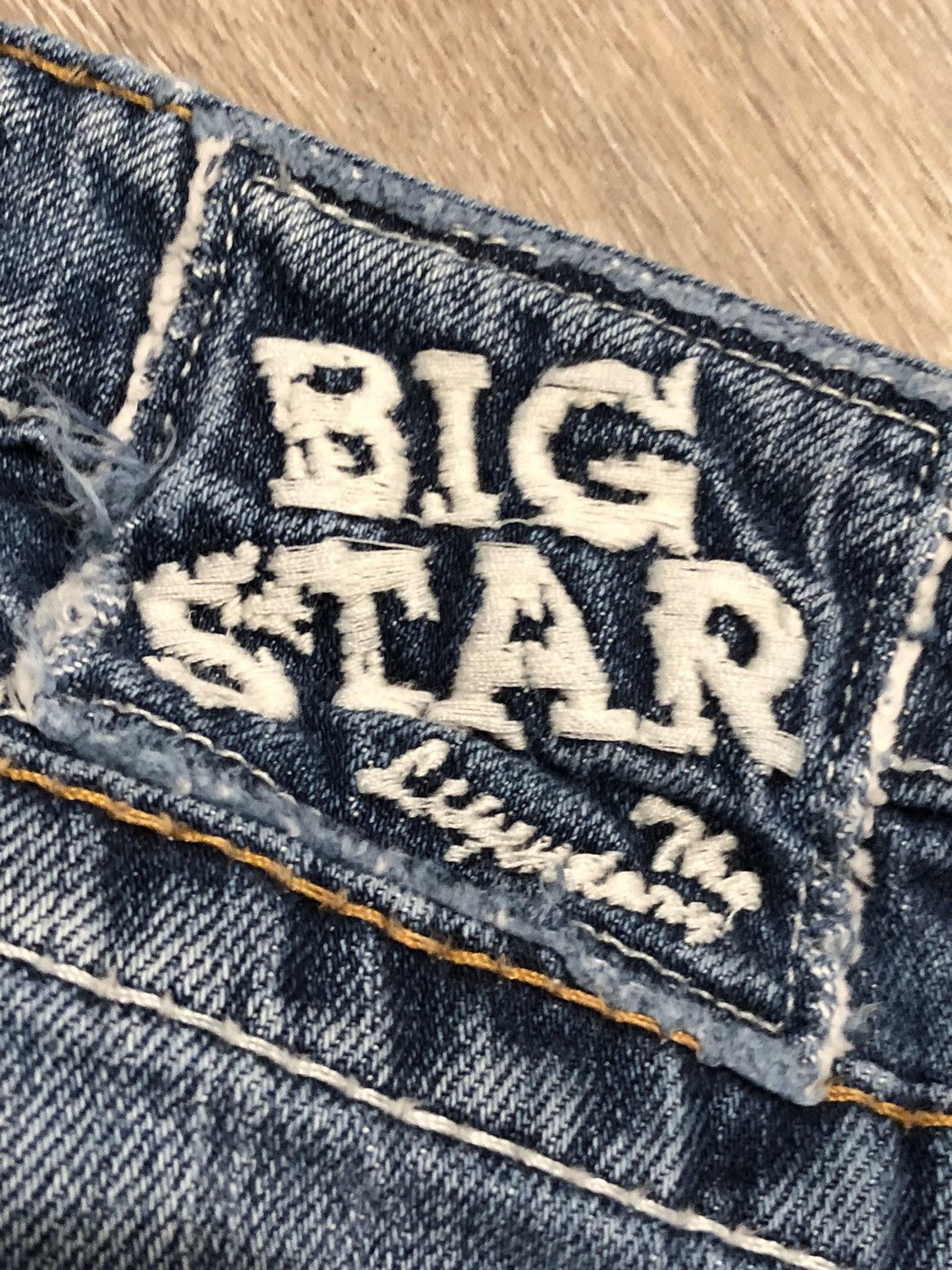 Big Star × Vintage Y2K Big Star Rikki Low Rise Jeans Size 31" - 4 Thumbnail