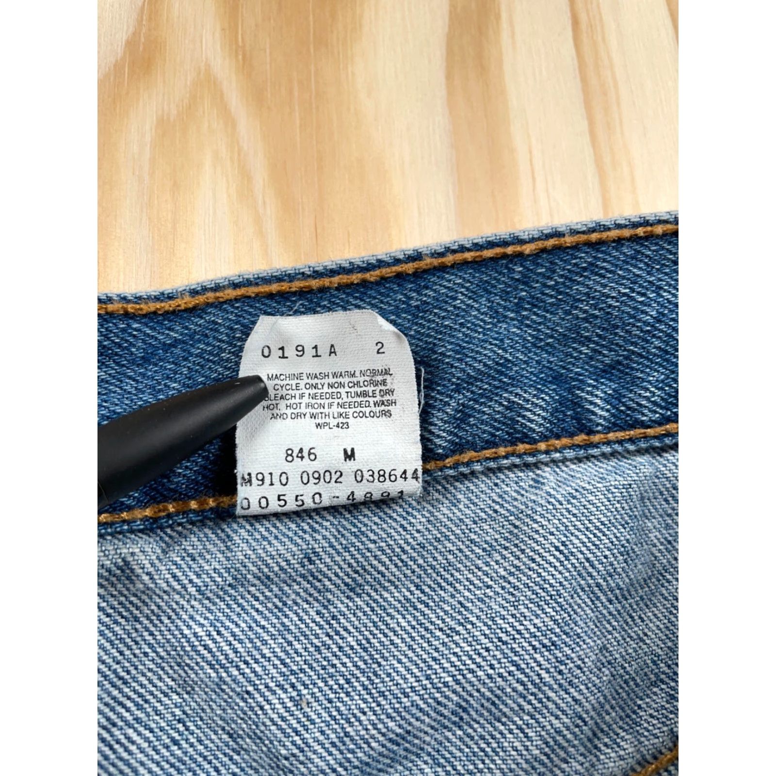 Levi's VTG Levi's Jeans 550 Relaxed Tapered Fit 34x29.5 Blue Denim Size US 36 / EU 52 - 4 Thumbnail