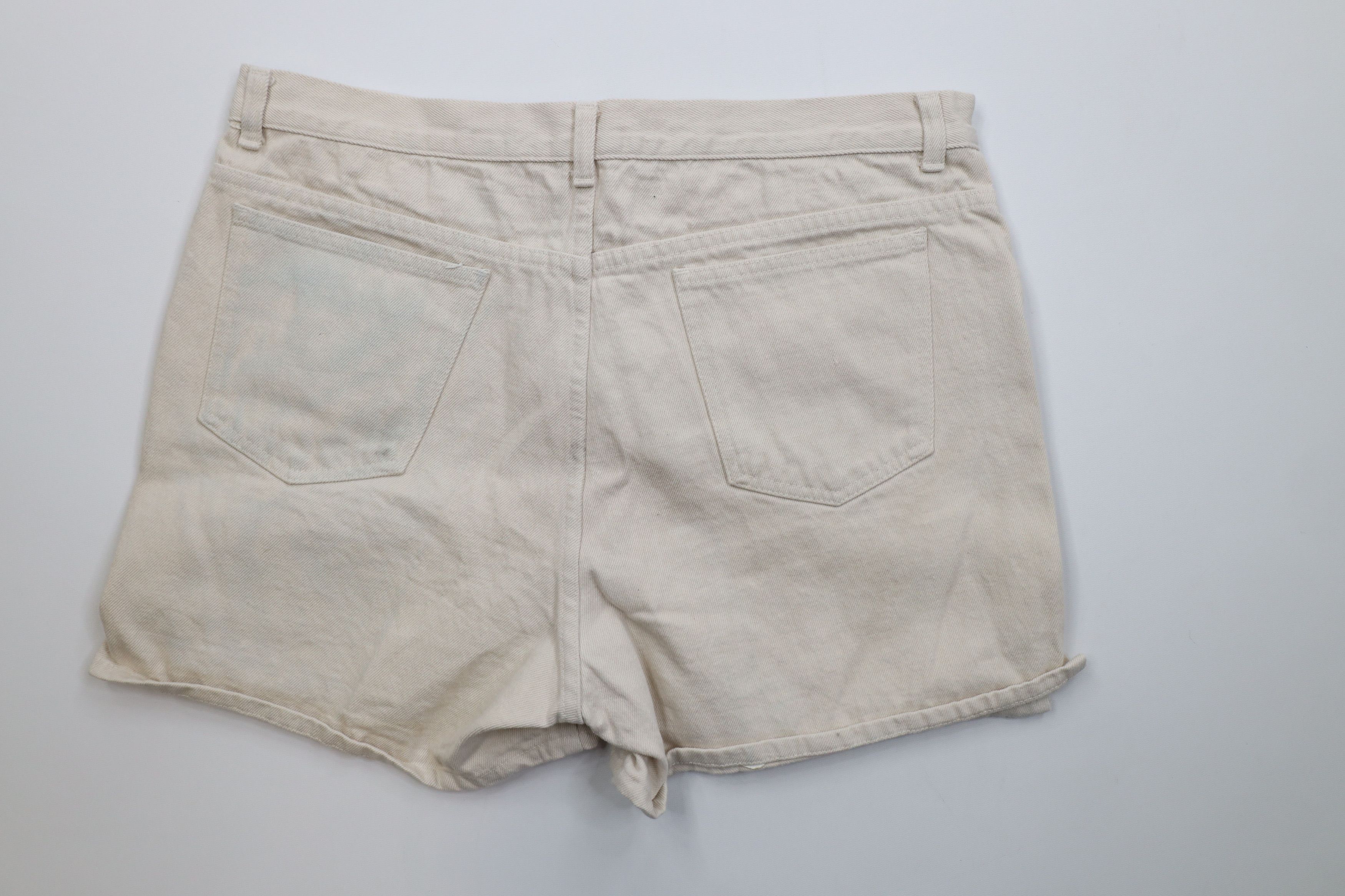 Vintage Vintage 60s 70s Bayly Mfg Co Above Knee Denim Short Shorts Size US 38 / EU 54 - 11 Thumbnail