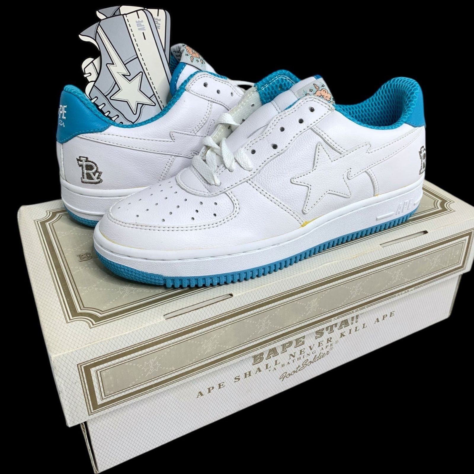 Bape BAPE x REVOLVER Bapesta Size US 9.5 / EU 42-43 - 1 Thumbnail
