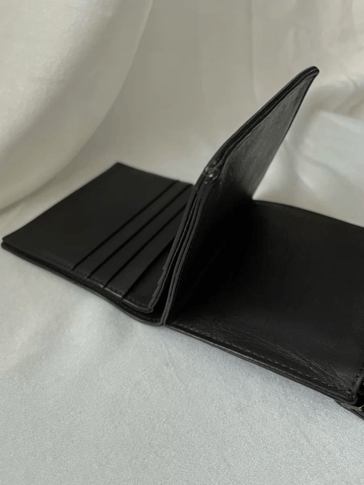 Maison Margiela Maison Margiela Leather Folded Wallet Size ONE SIZE - 4 Thumbnail