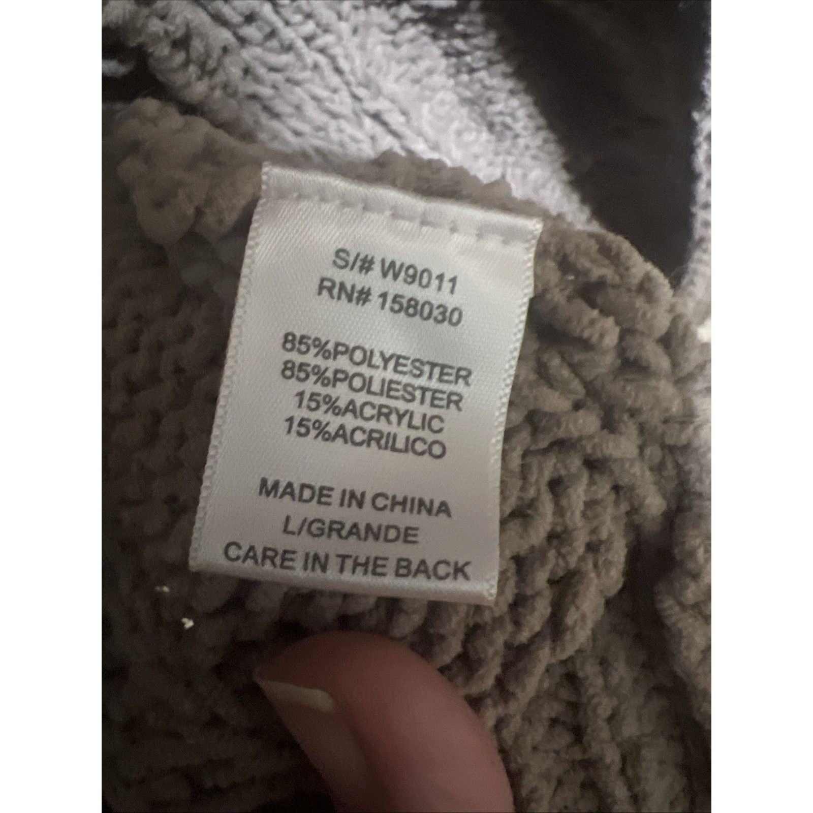 Love Tree Women's Brown Cardigan Size Large Open Front