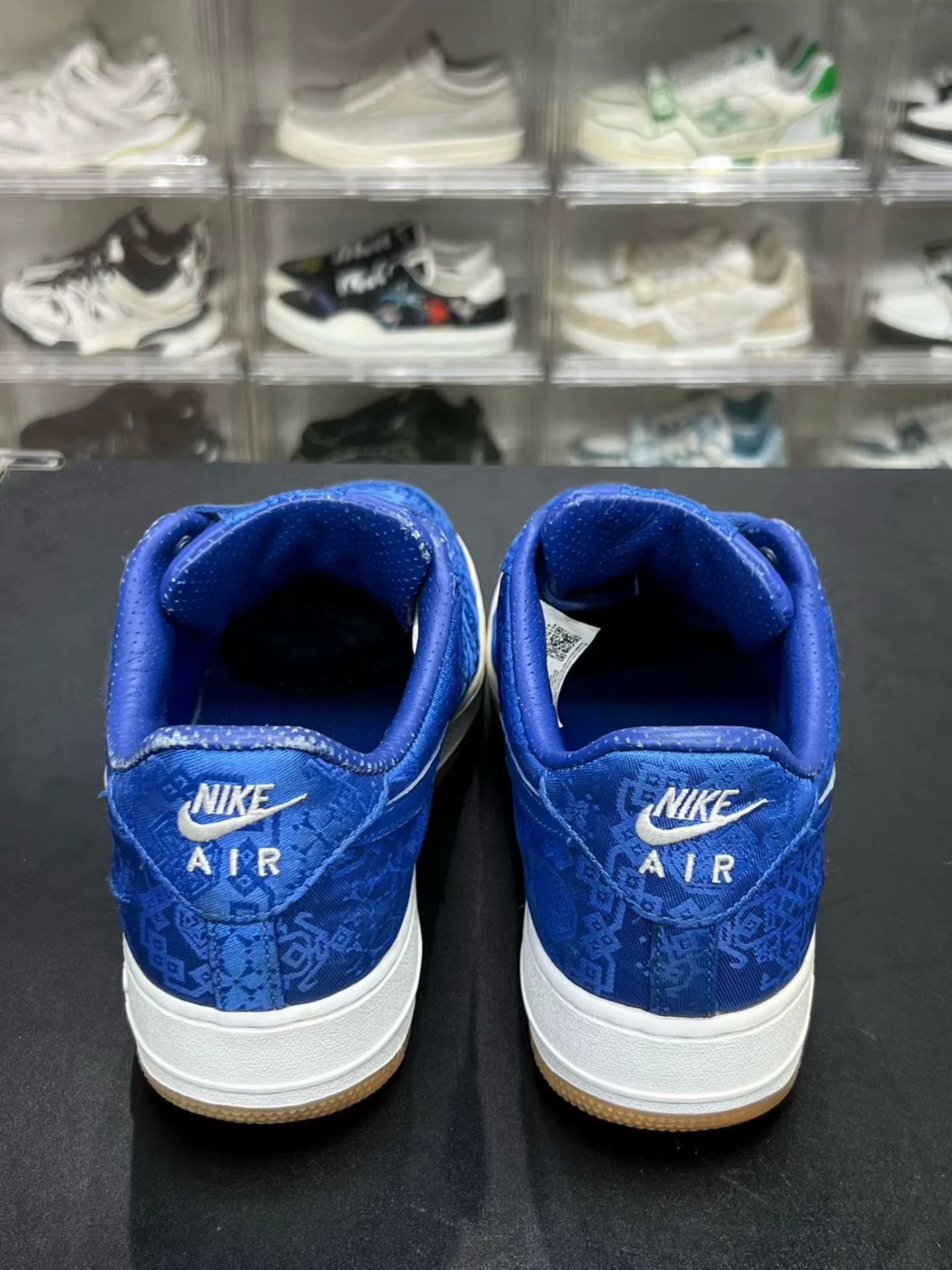 Nike NIKE CLOT AF1 Blue Silk 42.5 Used Good Condition Size US 9.5 / EU 42-43 - 7 Thumbnail