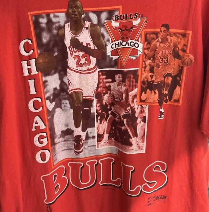 Salem Sportswear Michael Jordan Collage T-Shirt •size [ 🄻 ] Size US L / EU 52-54 / 3 - 4 Thumbnail