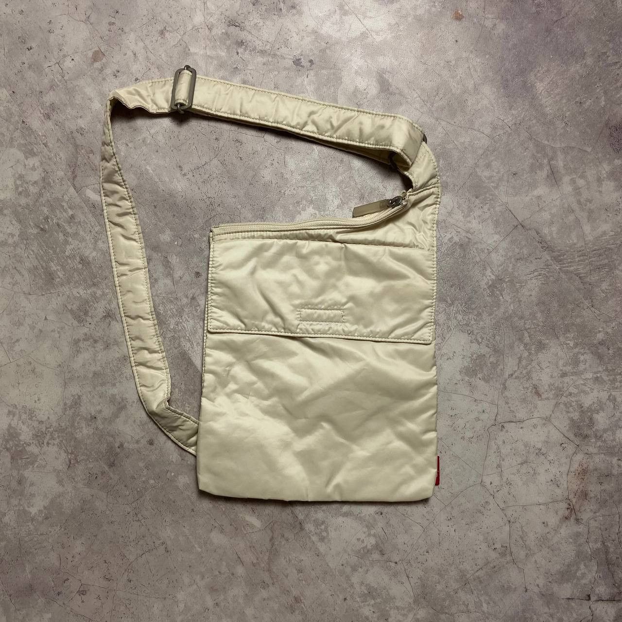 image of Ined By Yohji Yamamoto Nylon Bag in Beige, Men's