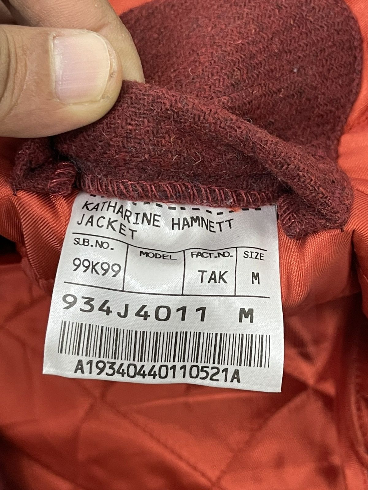 Katharine Hamnett London Lambswool Quilted Katharine Hamnett London Jacket 7🟩2 Size US M / EU 48-50 / 2 - 15 Thumbnail