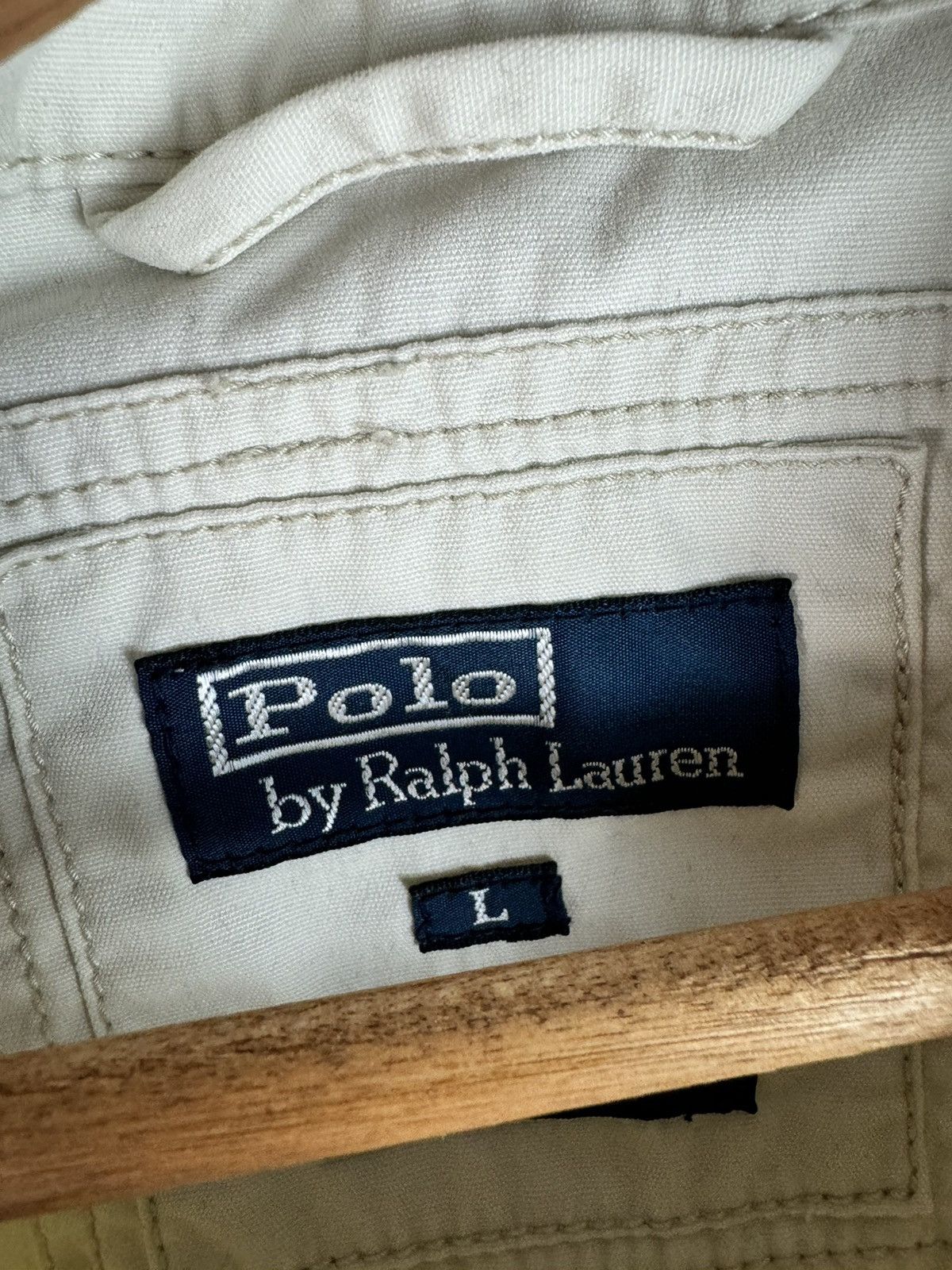 Polo Ralph Lauren Vintage Polo Ralph Lauren Biker light Jacket Size US L / EU 52-54 / 3 - 3 Thumbnail