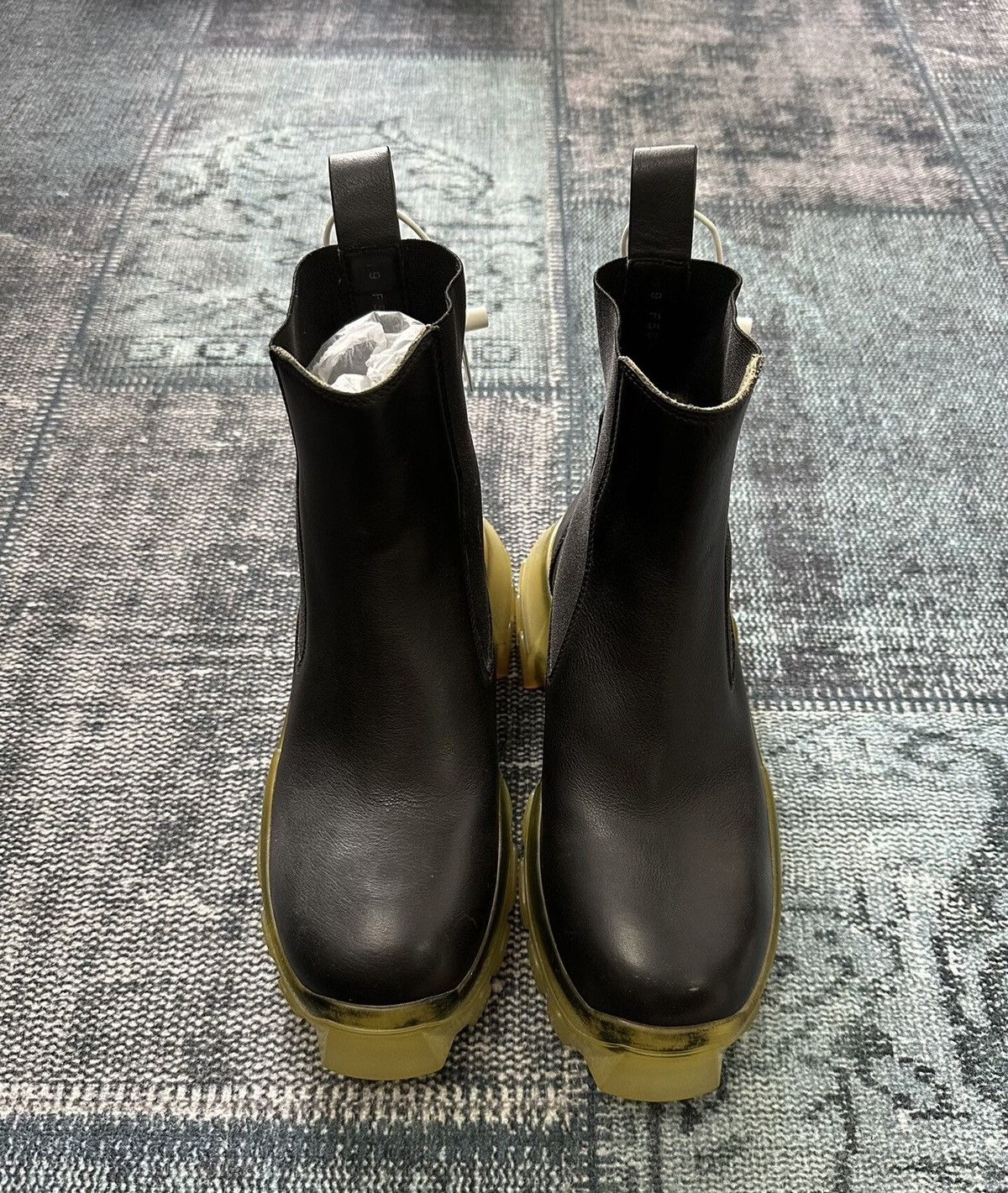 Rick Owens Rick Owens mainline transparent octopus sole Chelsea boots Size US 6 / IT 36 - 2 Thumbnail