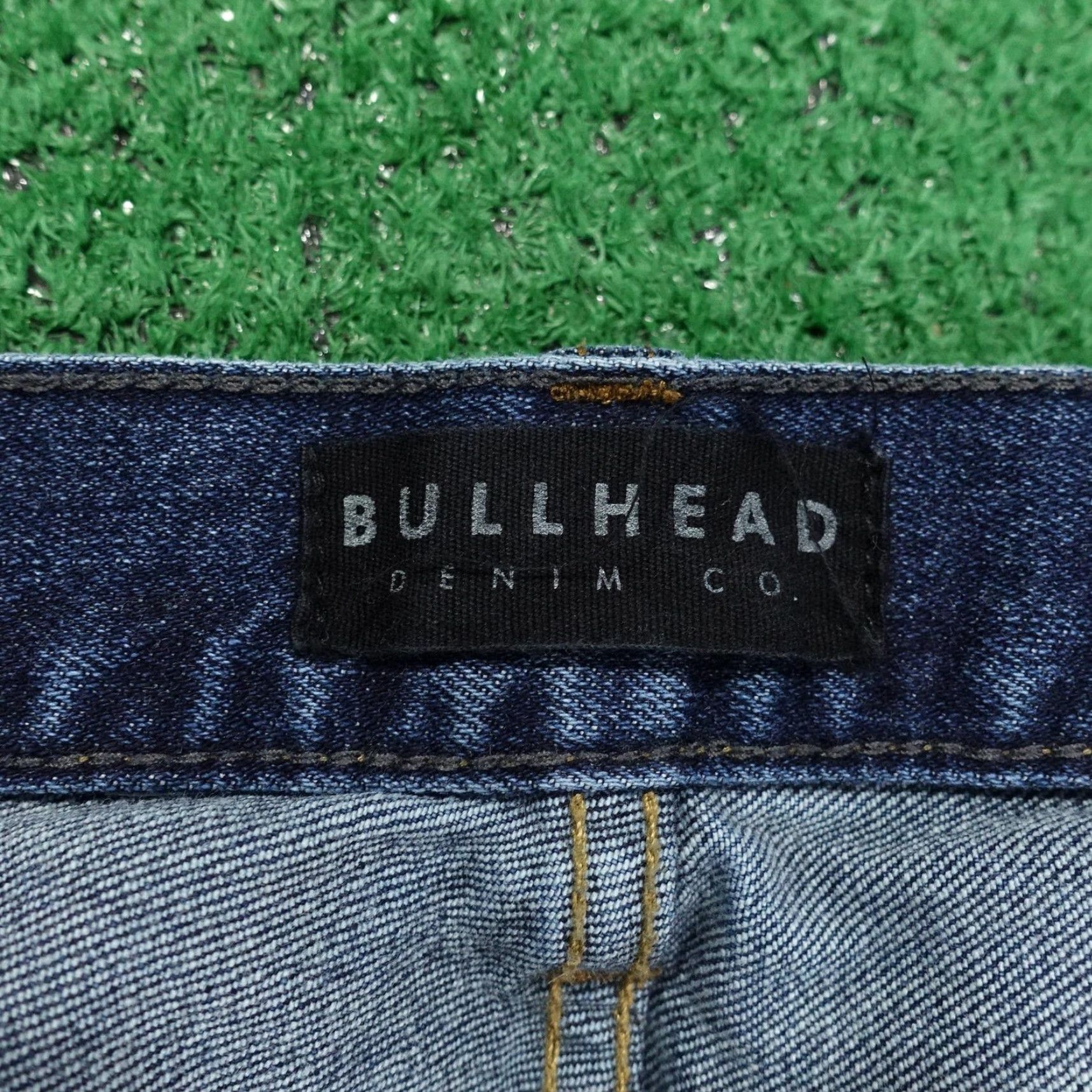 CO Bullhead Denim Co Jeans Mens 32x32 Blue Skinny Fit Stretch Denim Pants Size US 32 / EU 48 - 7 Thumbnail
