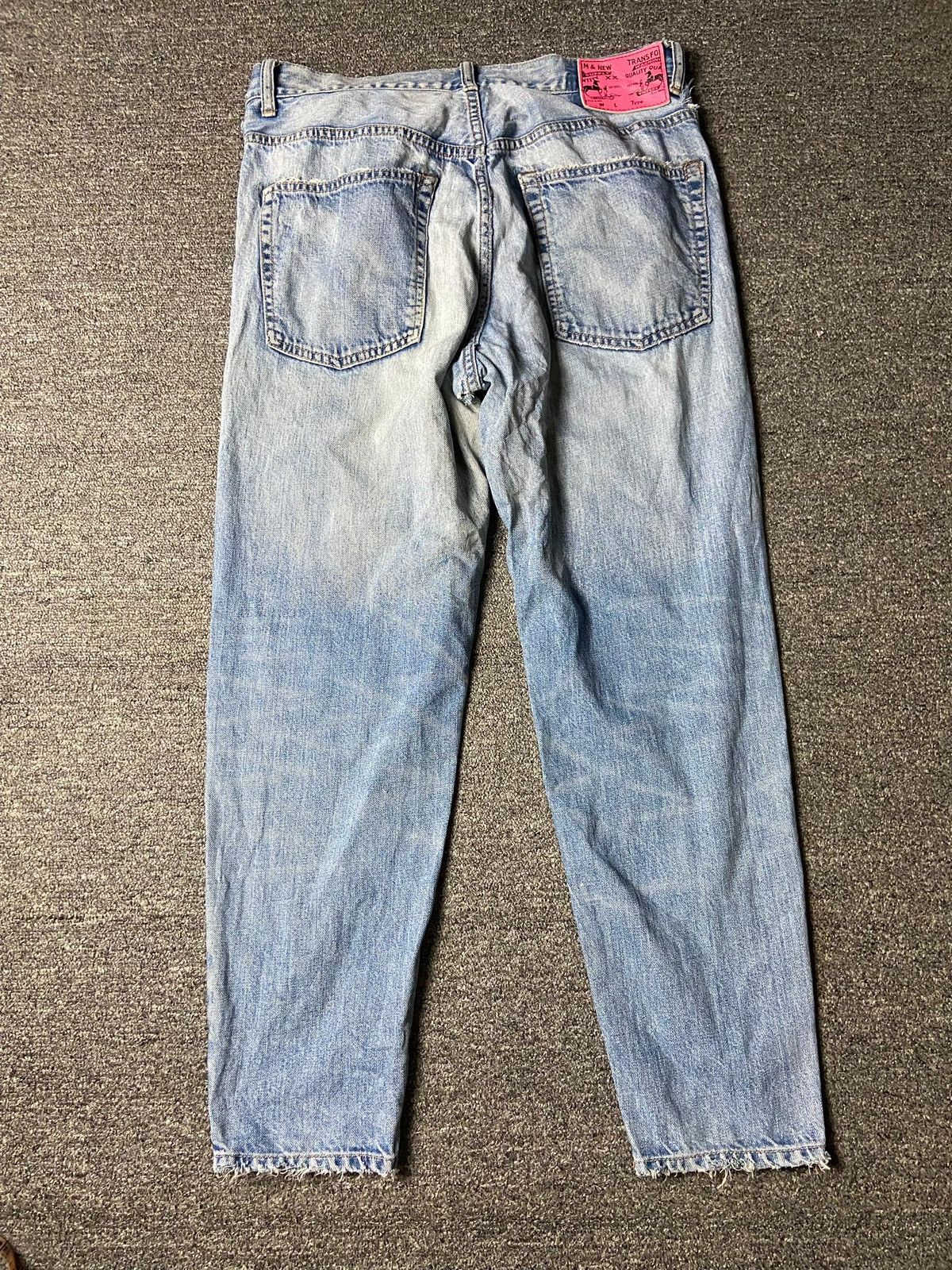 Japanese Brand Vintage RNA Pop Art Denim Jeans (165) Size US 33 - 2 Thumbnail