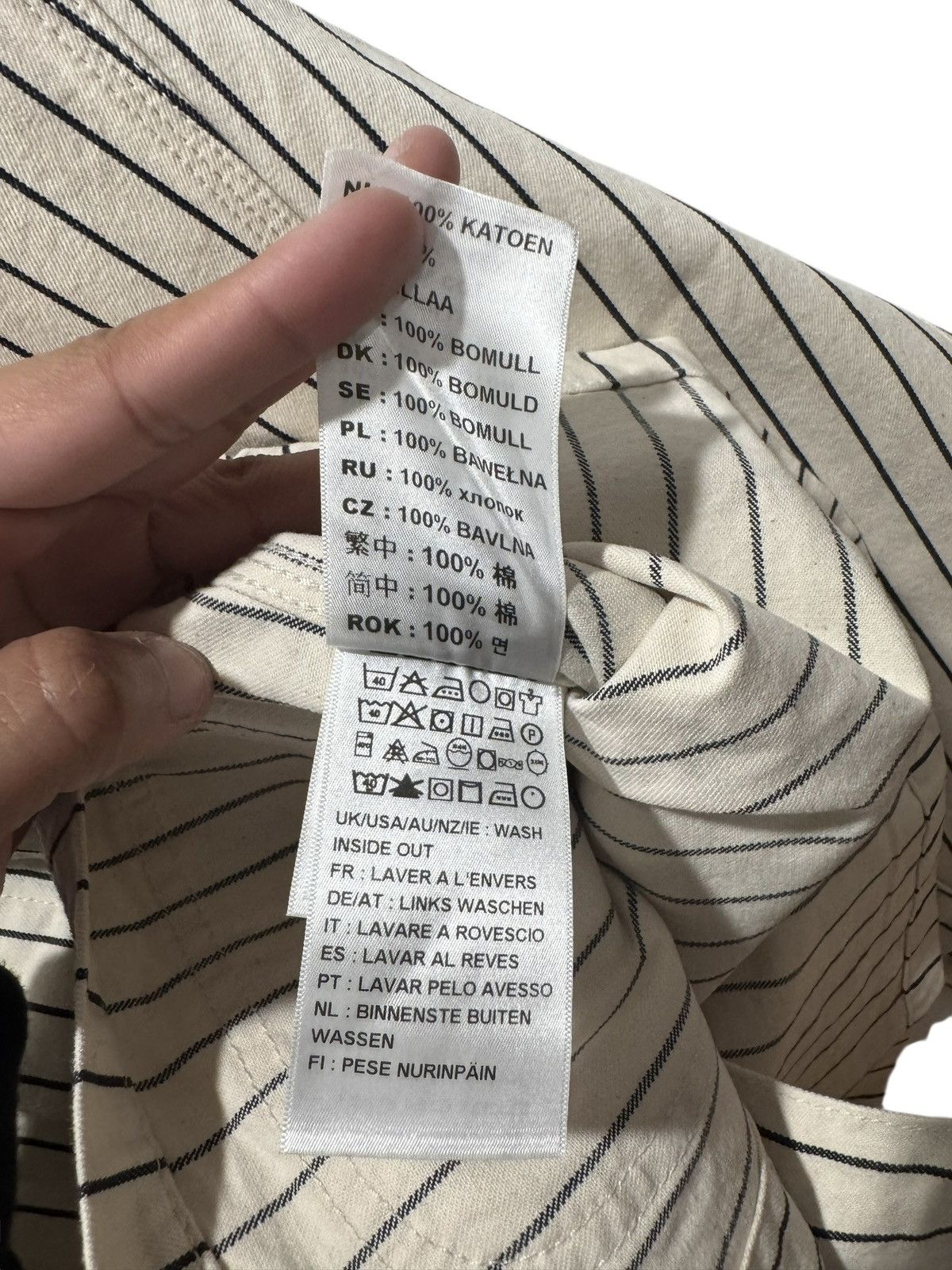 Palace x Carhartt WIP Michigan Coat Hickory Wax/Black