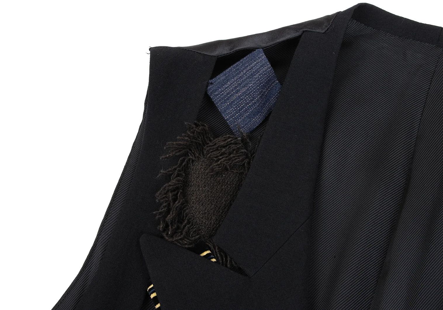 Yohji Yamamoto Yohji Yamamoto Argyle Vest in Black Size US M / EU 48-50 / 2 - 6 Thumbnail
