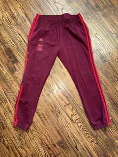 Calabasas track pants on sale maroon