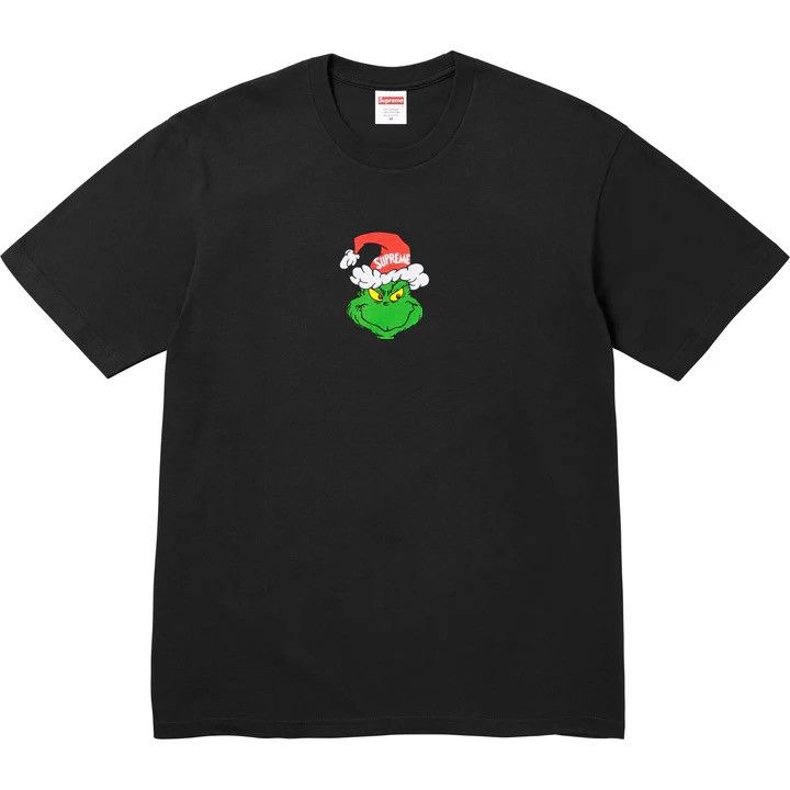 Supreme Supreme Grinch Tee Black Size US L / EU 52-54 / 3 - 1 Thumbnail