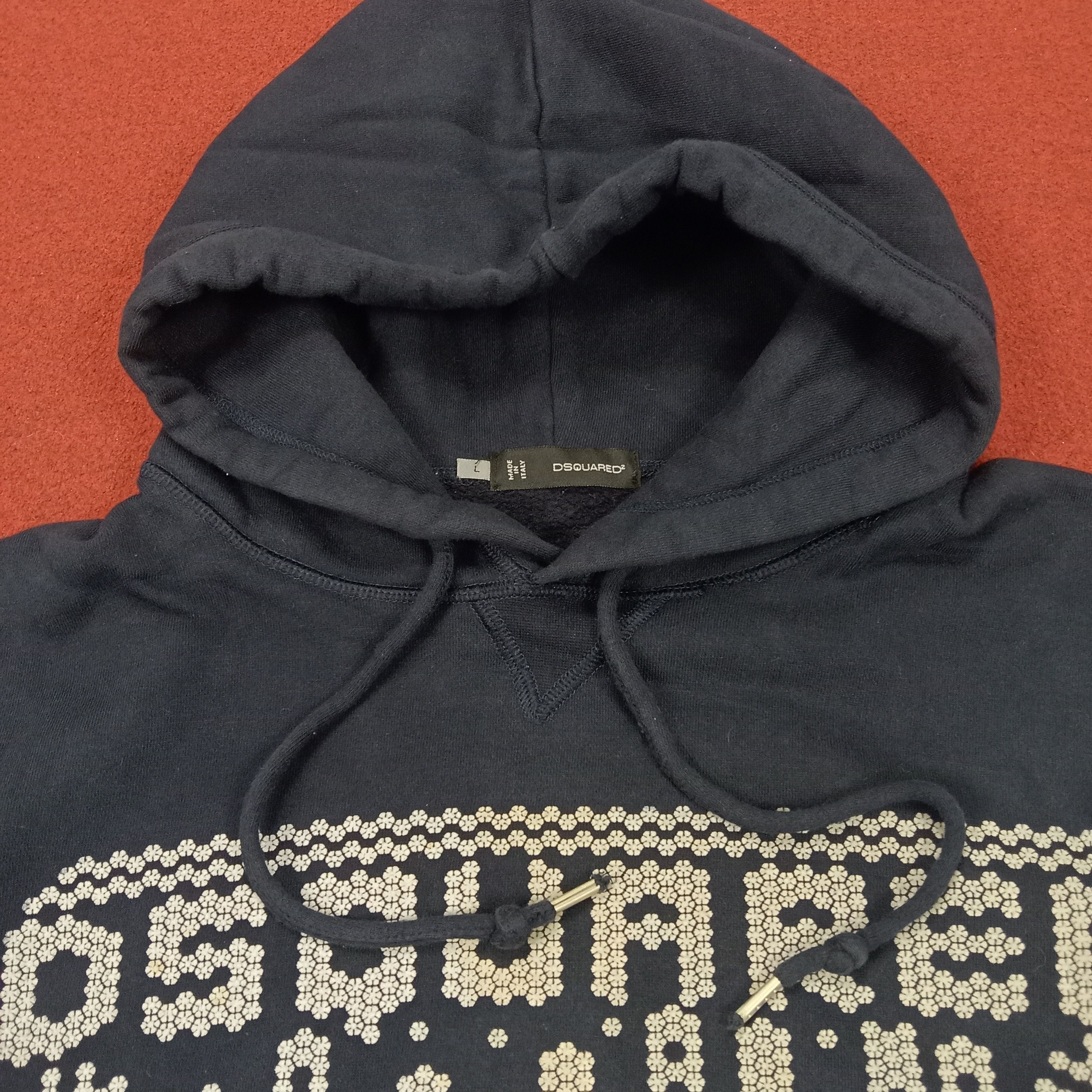 Dsquared2 × Vintage Dsquared2 Streetwear Winter Style Hoodies Size US L / EU 52-54 / 3 - 4 Thumbnail