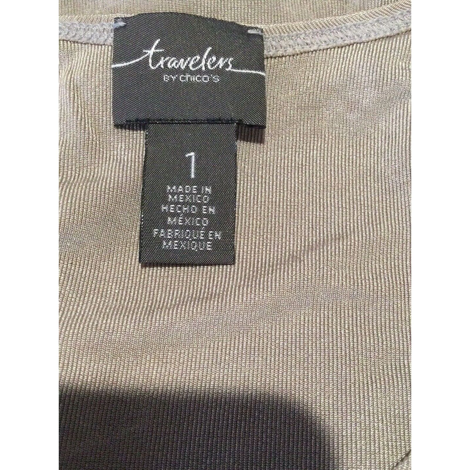 Chicos Chico's Contemporary Tank Tan Size 1/M/8 Size M / US 6-8 / IT 42-44 - 13 Thumbnail