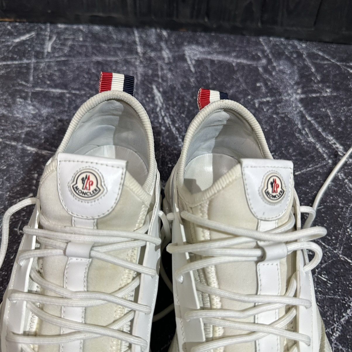 Moncler MONCLER MEN’S White Leather Sneakers Size 43 Size US 10 / EU 43 - 16 Thumbnail