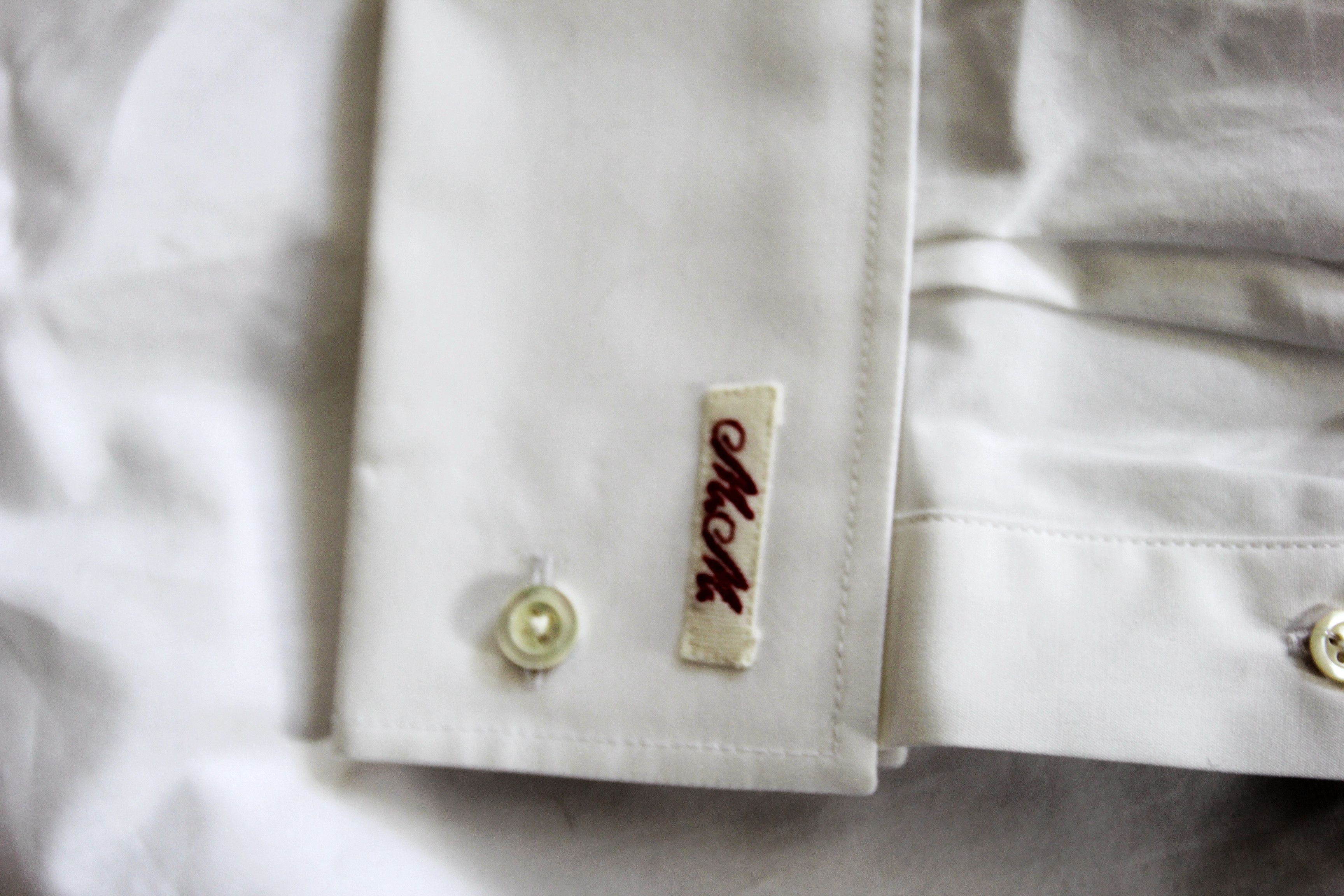 Maison Margiela BNWT AW24 MAISON MARGIELA POINTED COLLAR SHIRT 41 Size US M / EU 48-50 / 2 - 8 Thumbnail