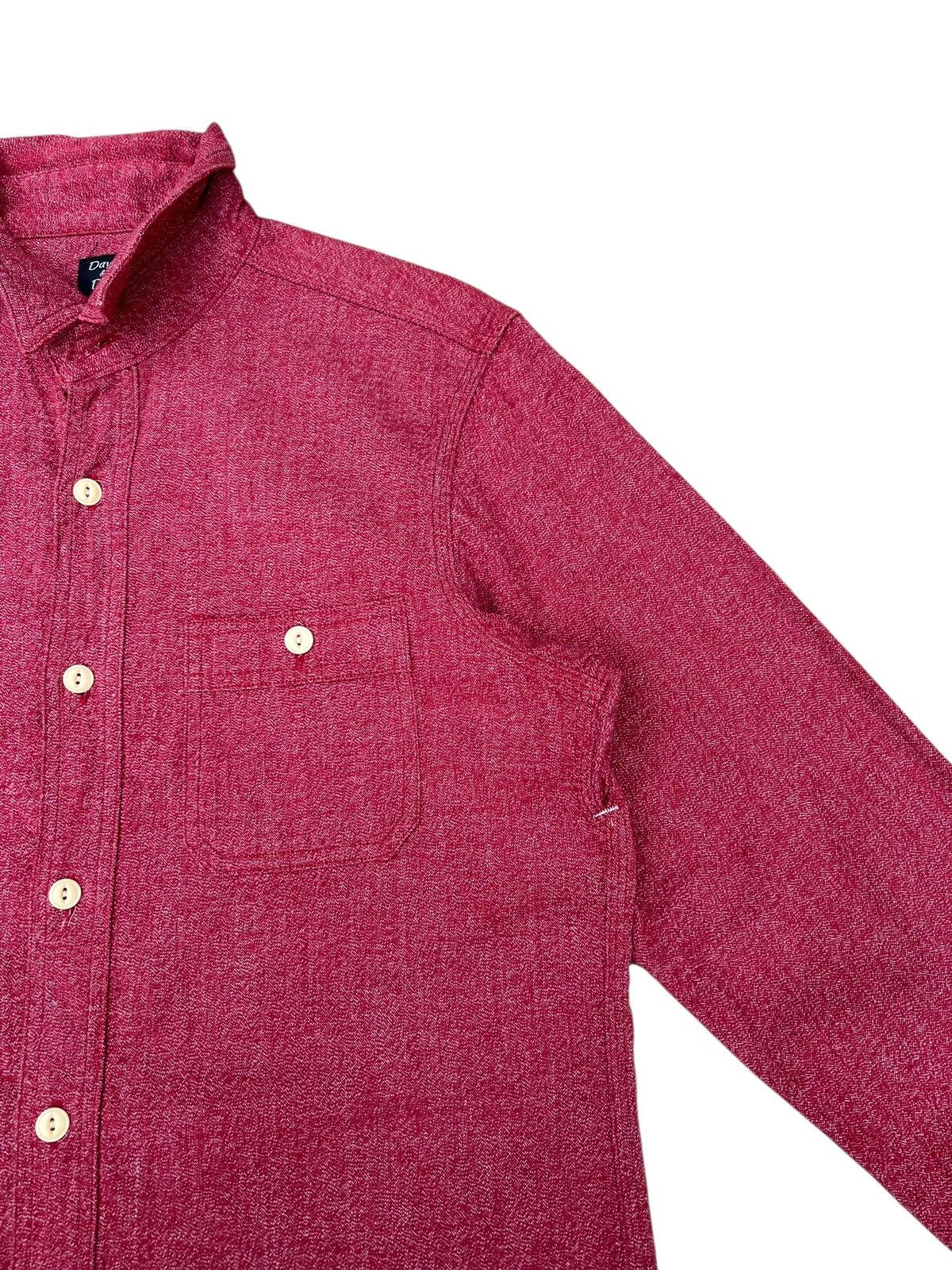 Freewheelers Days & Day Craft Selvedge Gusset Salt & Pepper Work Shirt Size US M / EU 48-50 / 2 - 11 Thumbnail