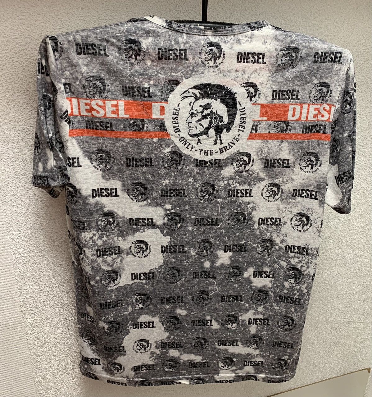 Diesel Diesel vintage y2k full print monogram t-shirt 2Xl XXL Size US XXL / EU 58 / 5 - 4 Thumbnail