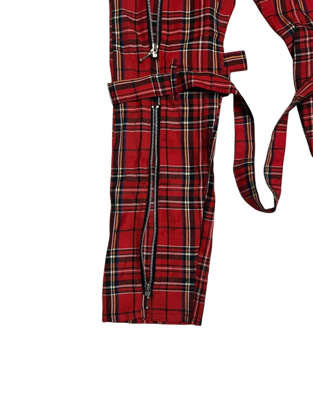 Japanese Brand 🔥Tartan Bondage Punk Checkered Seditionaries Pants Size US 30 / EU 46 - 7 Thumbnail