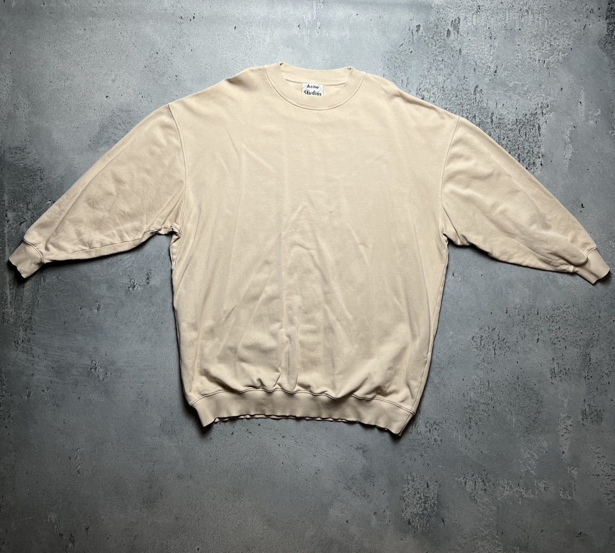 Acne Studios Acne Studios Yanin U FL PSS17 Crewneck y2k Long Shirt Lux Size XS / US 0-2 / IT 36-38 - 1 Thumbnail