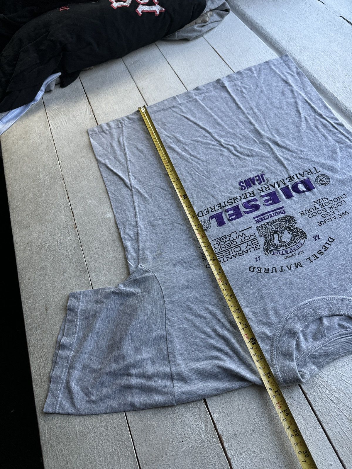 Diesel 🚨DIESEL AVANT GARDE ARCHIVE VINTAGE BIG LOGO T-SHIRT Y2K TEE Size US L / EU 52-54 / 3 - 10 Thumbnail