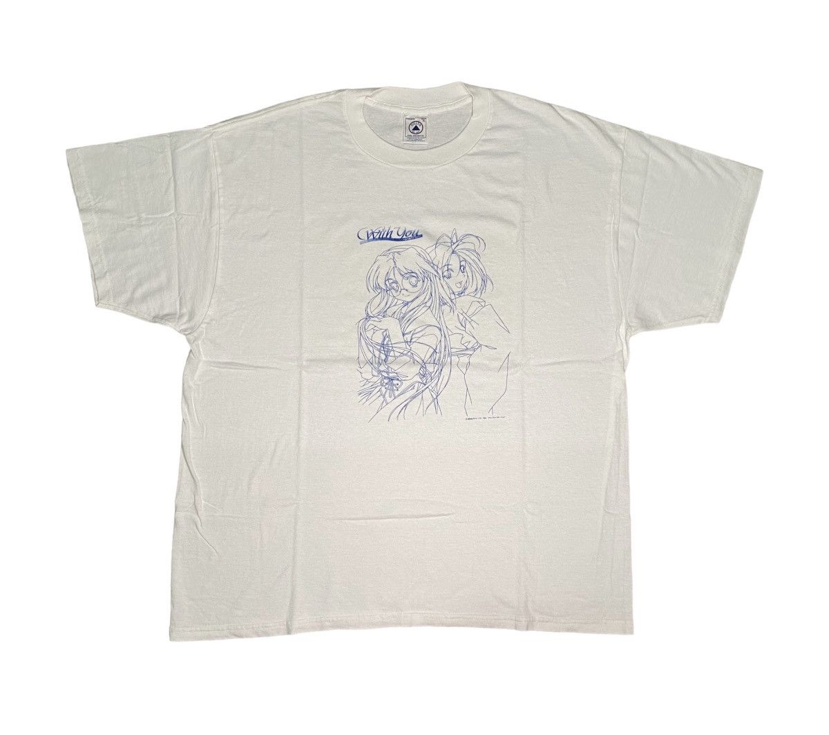Anime 💥RARE!💥 2000’s WITH YOU MANGA ARTWORK ANIME T SHIRT Size US XL / EU 56 / 4 - 1 Thumbnail