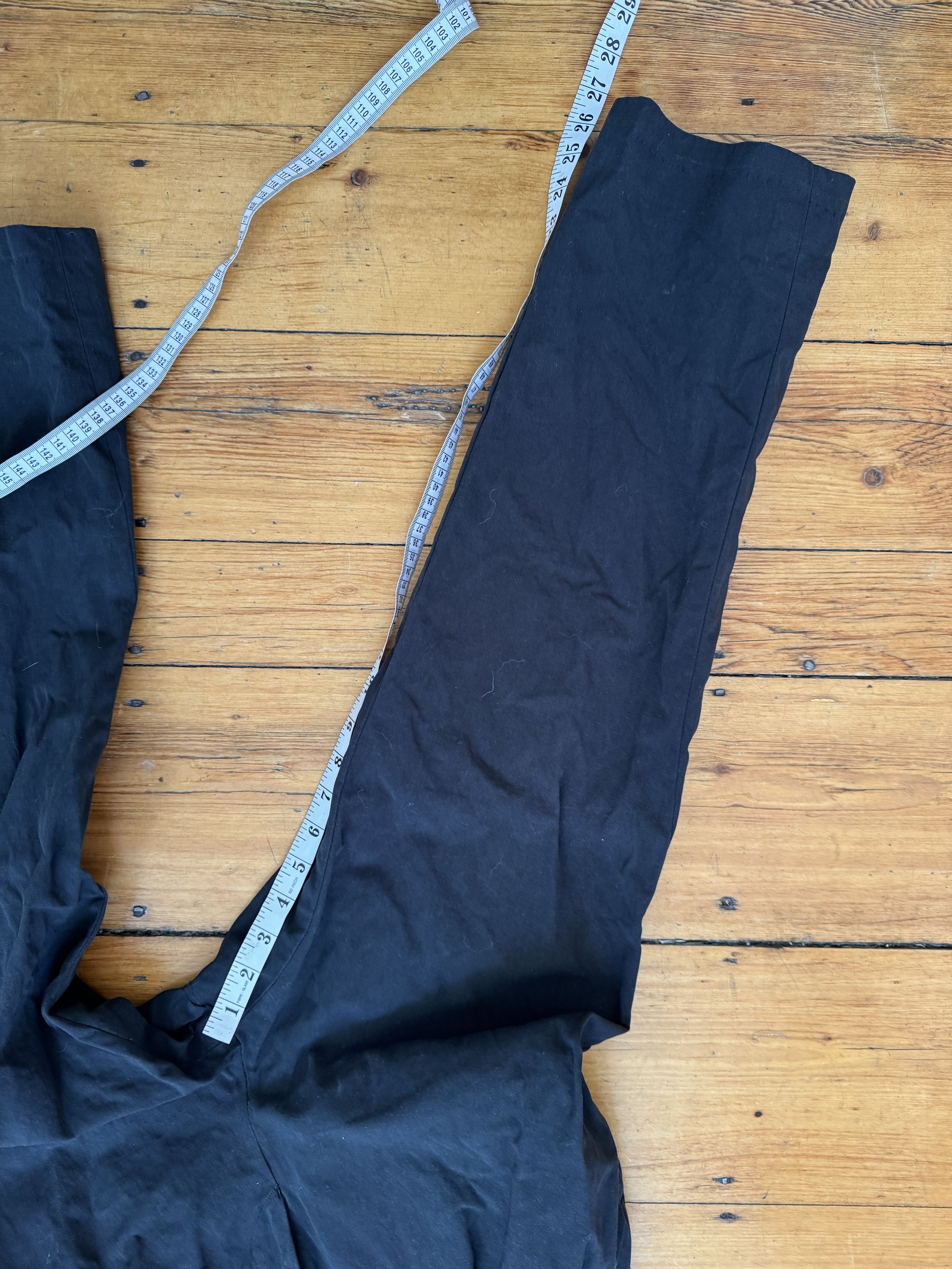 Kaptain Sunshine Pleated Cotton-Linen Gabardine Trousers (hem) Size US 32 / EU 48 - 4 Thumbnail