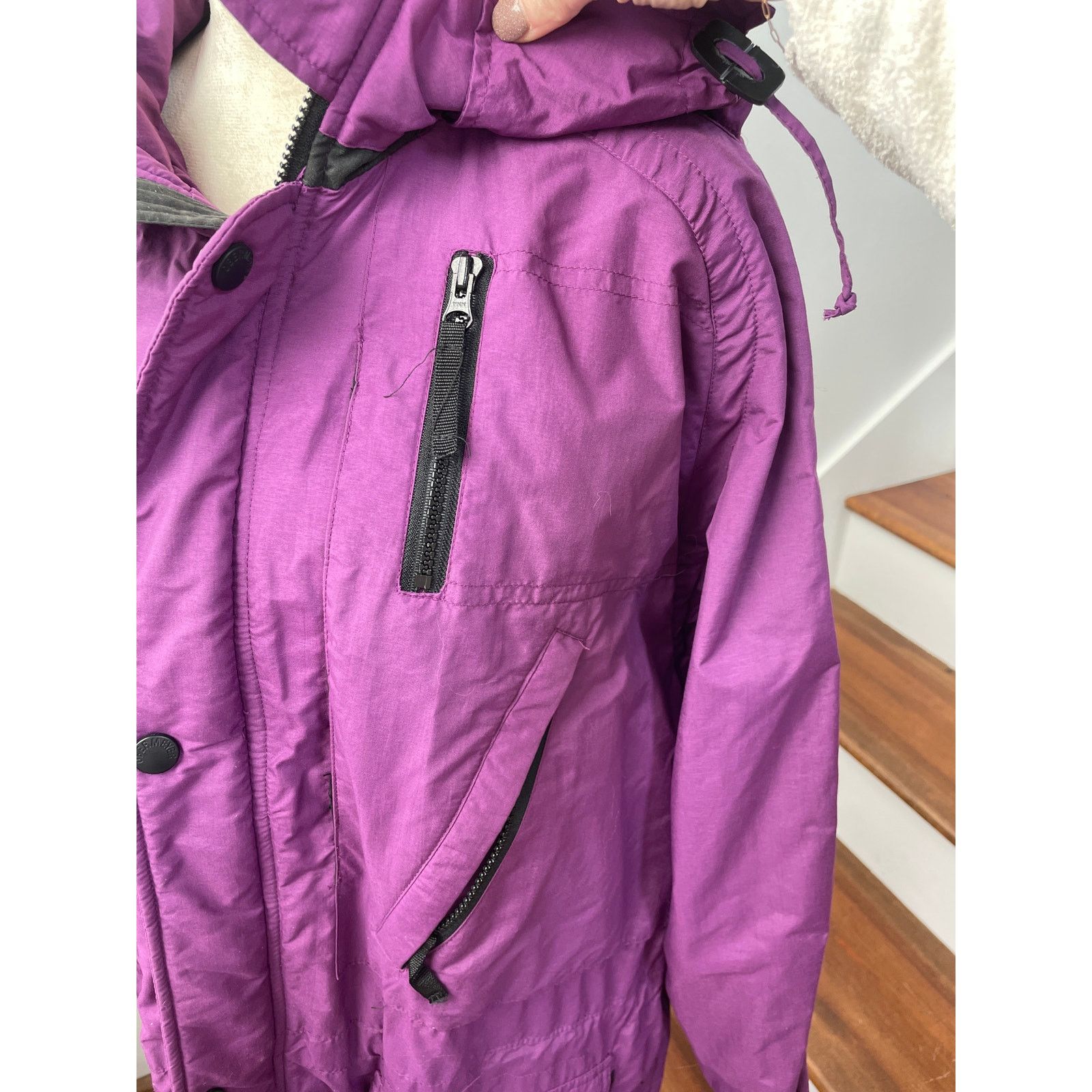 Obermeyer Vintage Obermeyer Men’s Purple Ski Coat Jacket, sz M Size US M / EU 48-50 / 2 - 8 Thumbnail