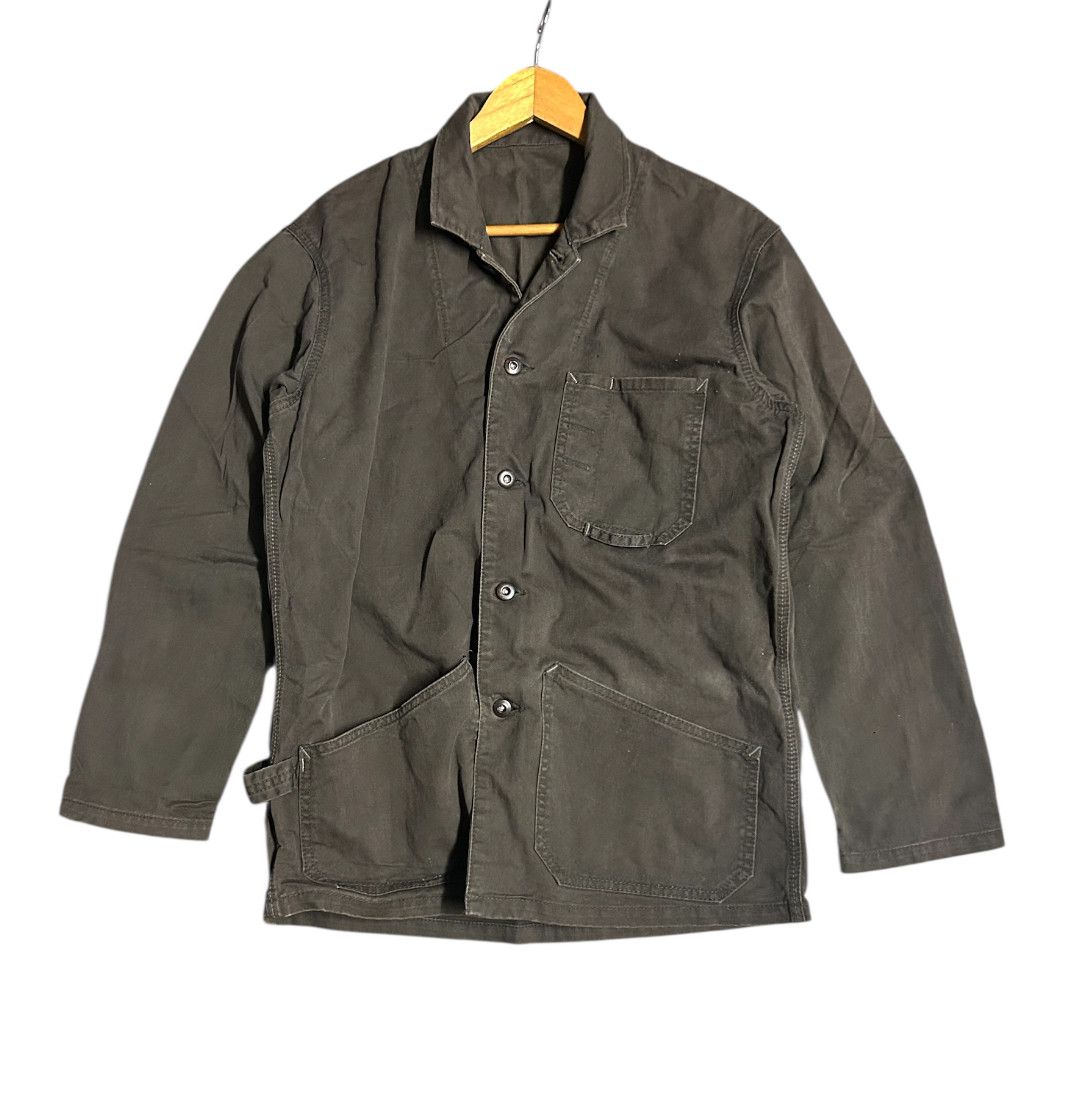 Japanese Brand Inspired by Momotaro Chore jacket Tailored by Rampuya Size US M / EU 48-50 / 2 - 1 Thumbnail