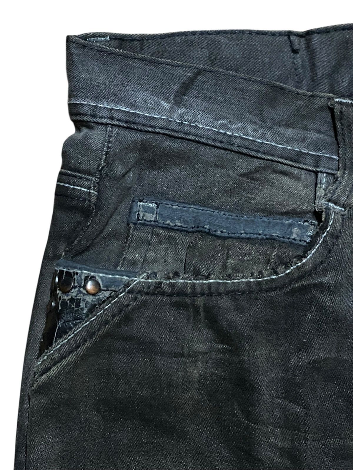 Seditionaries Vintage Japanese Brand Cloud 72 Cross Pocket Slim Fit Jeans Size US 38 / EU 54 - 10 Thumbnail