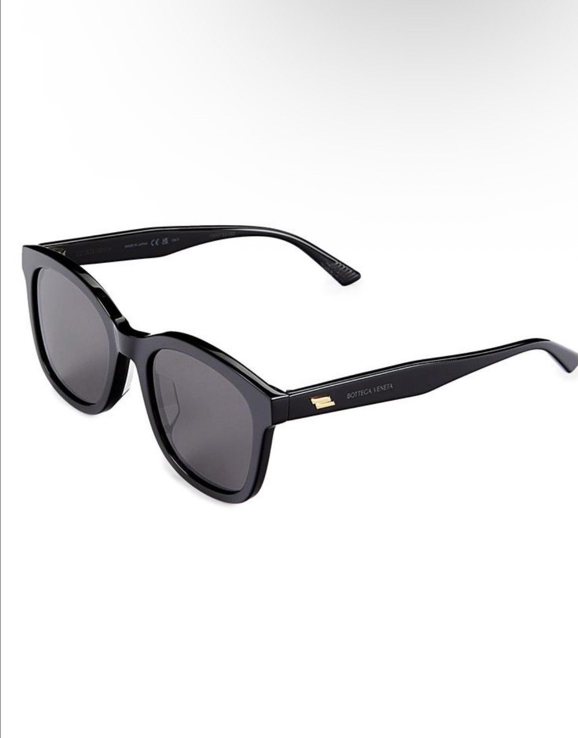Bottega Veneta Bottega Veneta Black 54MM Square Sunglasses Size ONE SIZE - 9 Thumbnail