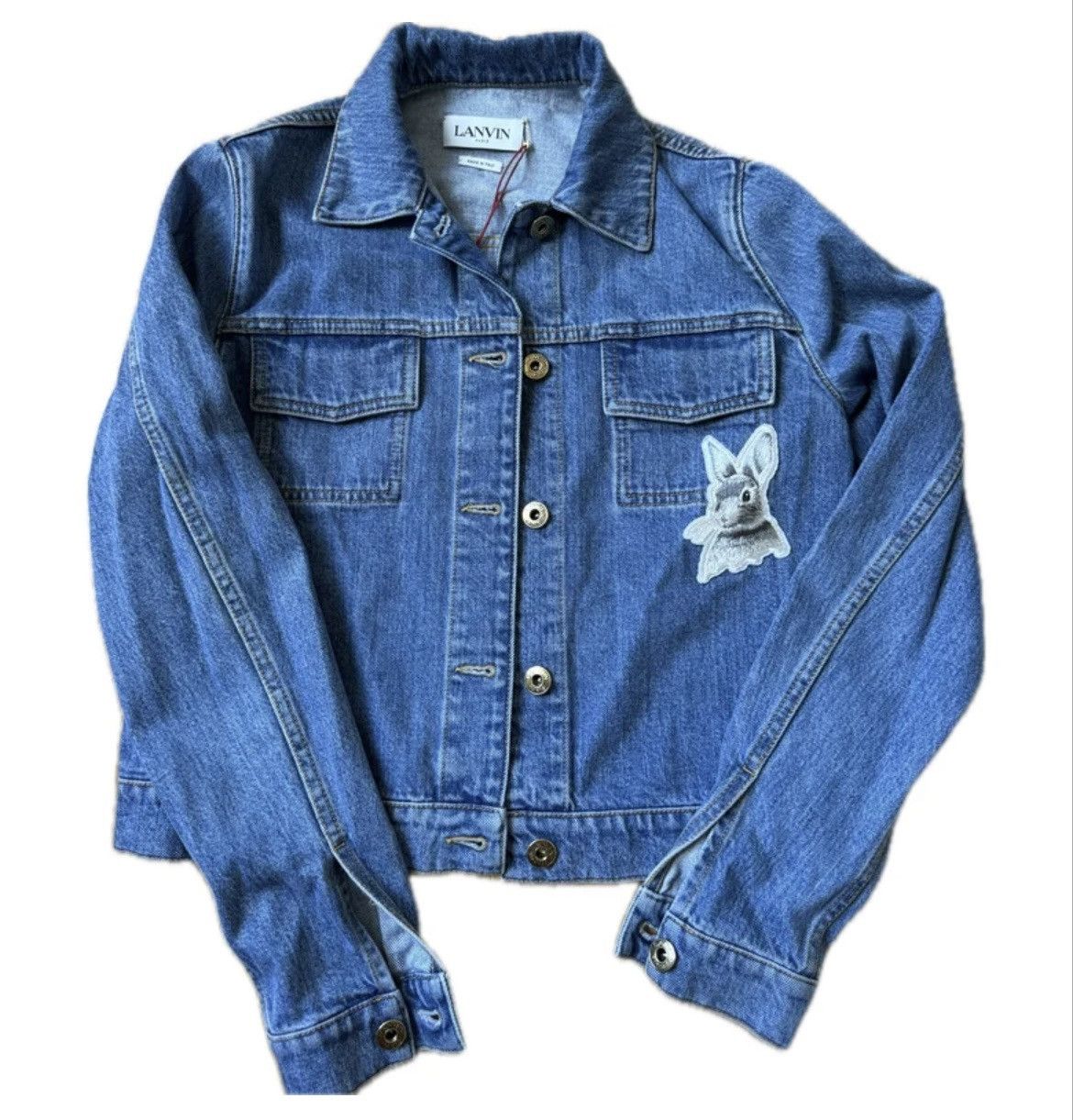 Lanvin Lanvin Botanica long sleeve denim jacket Size XS / US 0-2 / IT 36-38 - 8 Thumbnail