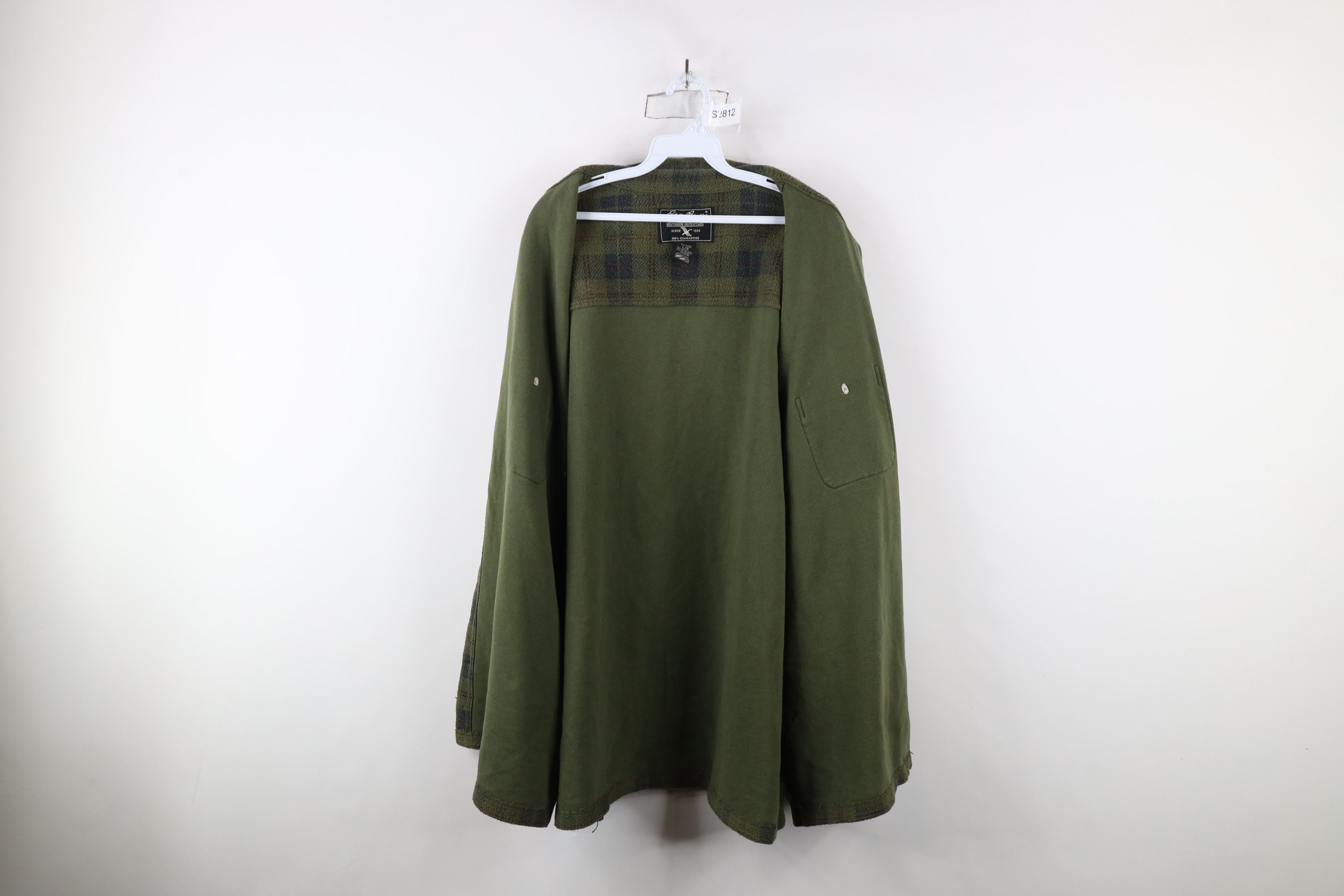 Eddie Bauer × Vintage Vintage 90s Eddie Bauer Button Shirt Jacket Jac Shirt Size US L / EU 52-54 / 3 - 8 Thumbnail