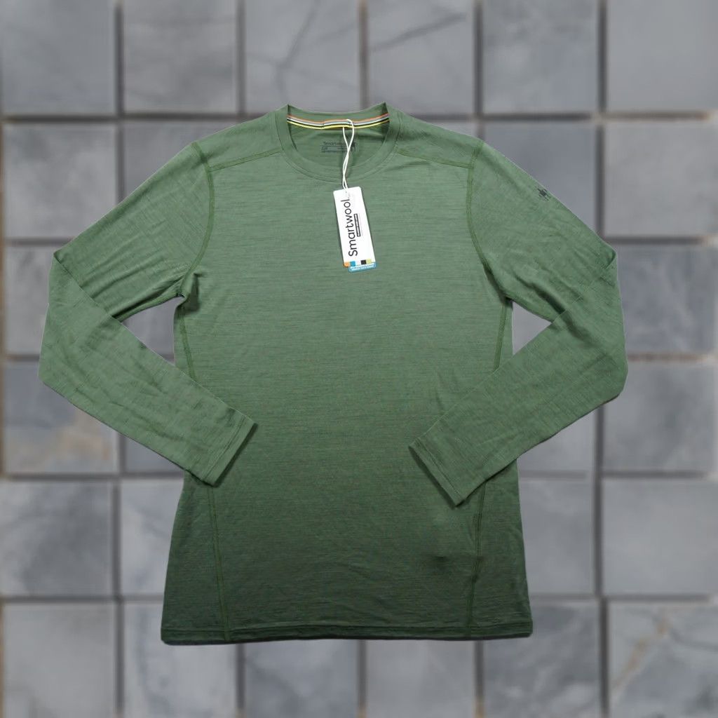 Smartwool SmartWool Shirt Mens Small Green Long Sleeve All Season Merino Wool NEW Size US S / EU 44-46 / 1 - 1 Thumbnail