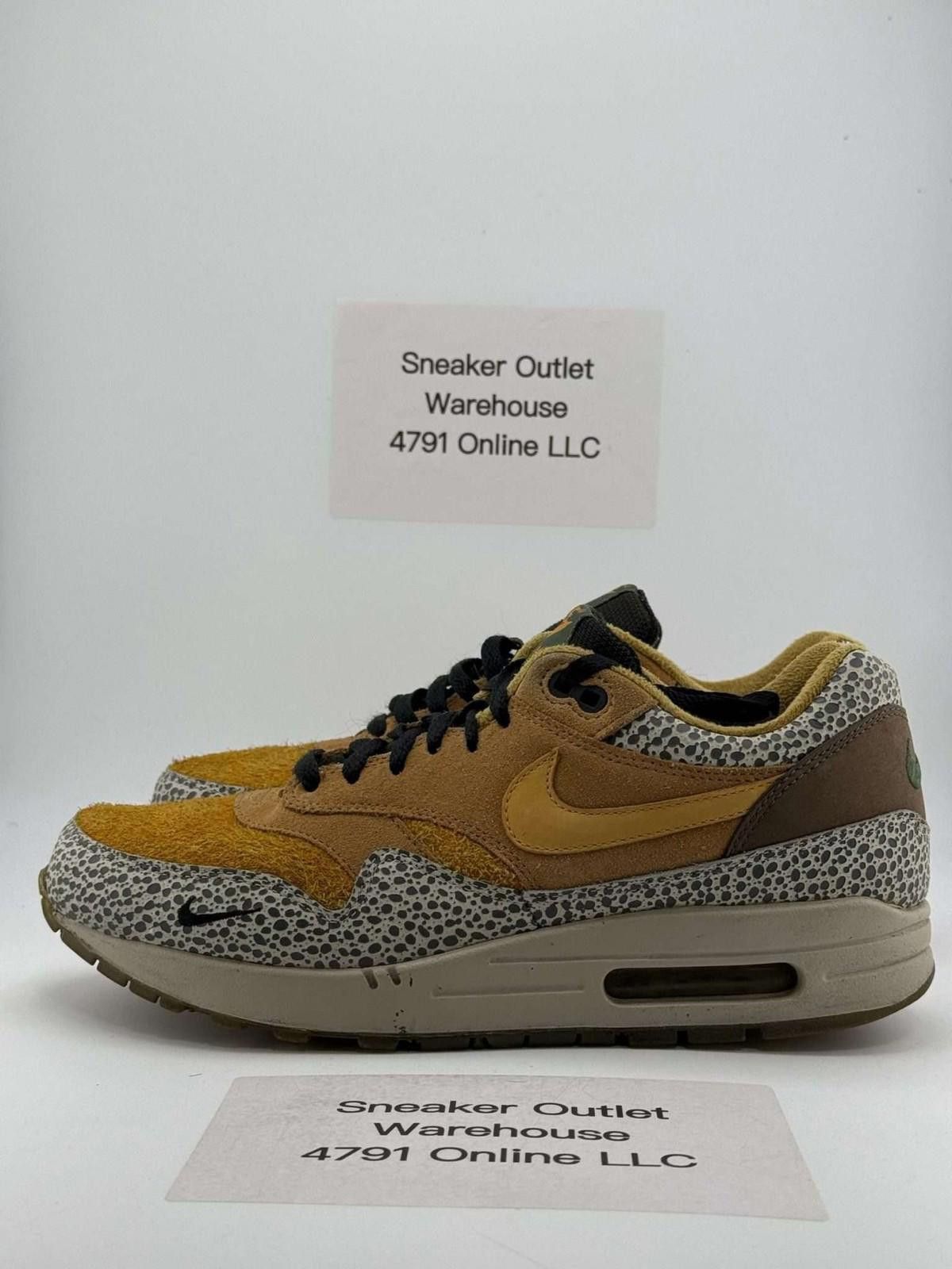 Nike Air Max 1 Safari Used Sole Separation Rep Box 9