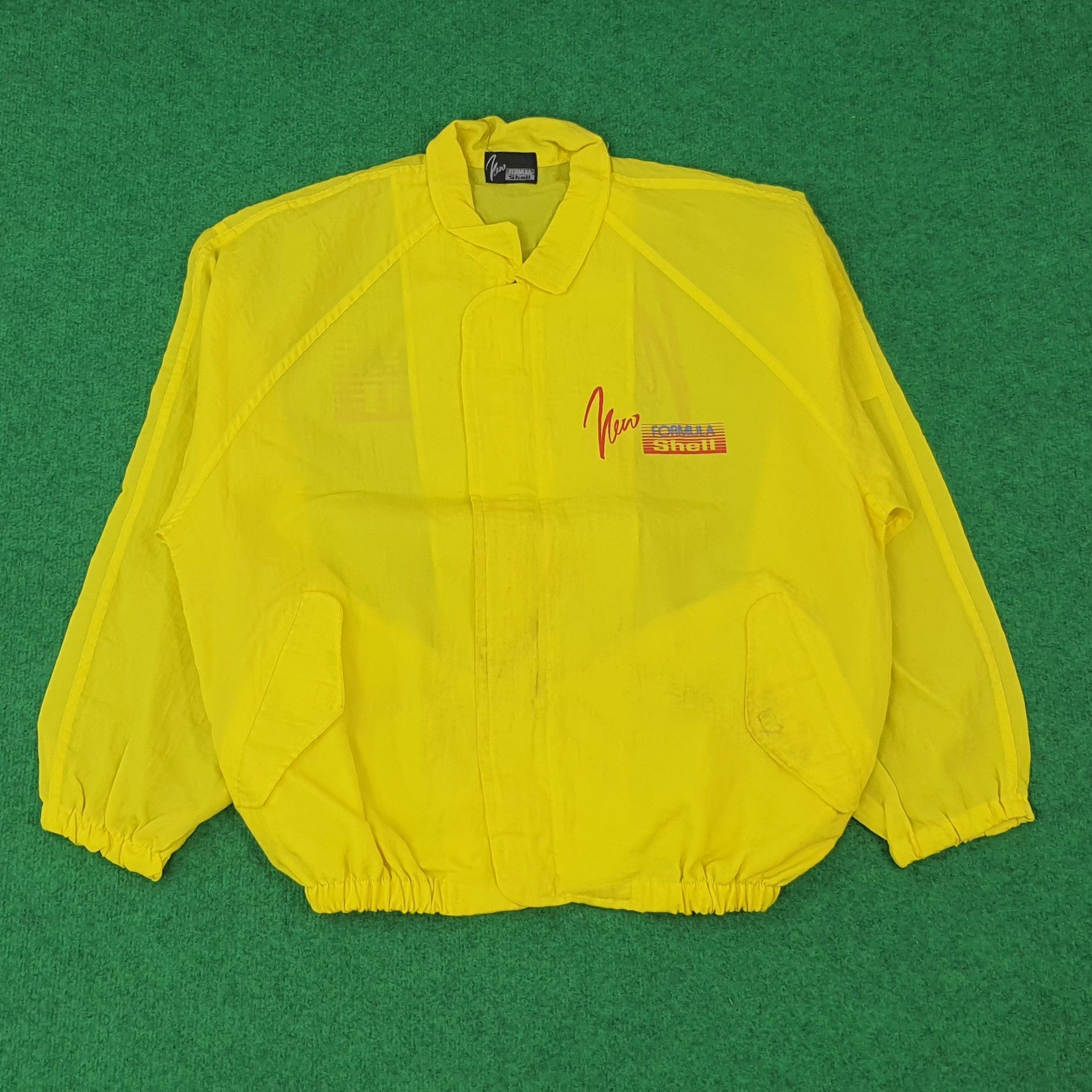 Other Vintage Formula Shell Motor Sports Jacket C238N17 Size US XL / EU 56 / 4 - 3 Thumbnail
