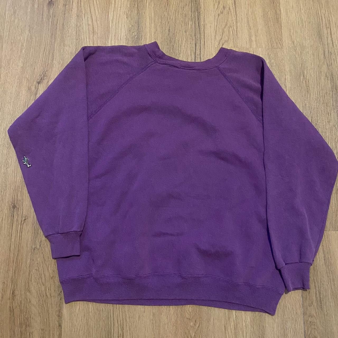 Hanes Hanes Purple and pink vintage 80s Florida sweatshirt Size US L / EU 52-54 / 3 - 4 Thumbnail