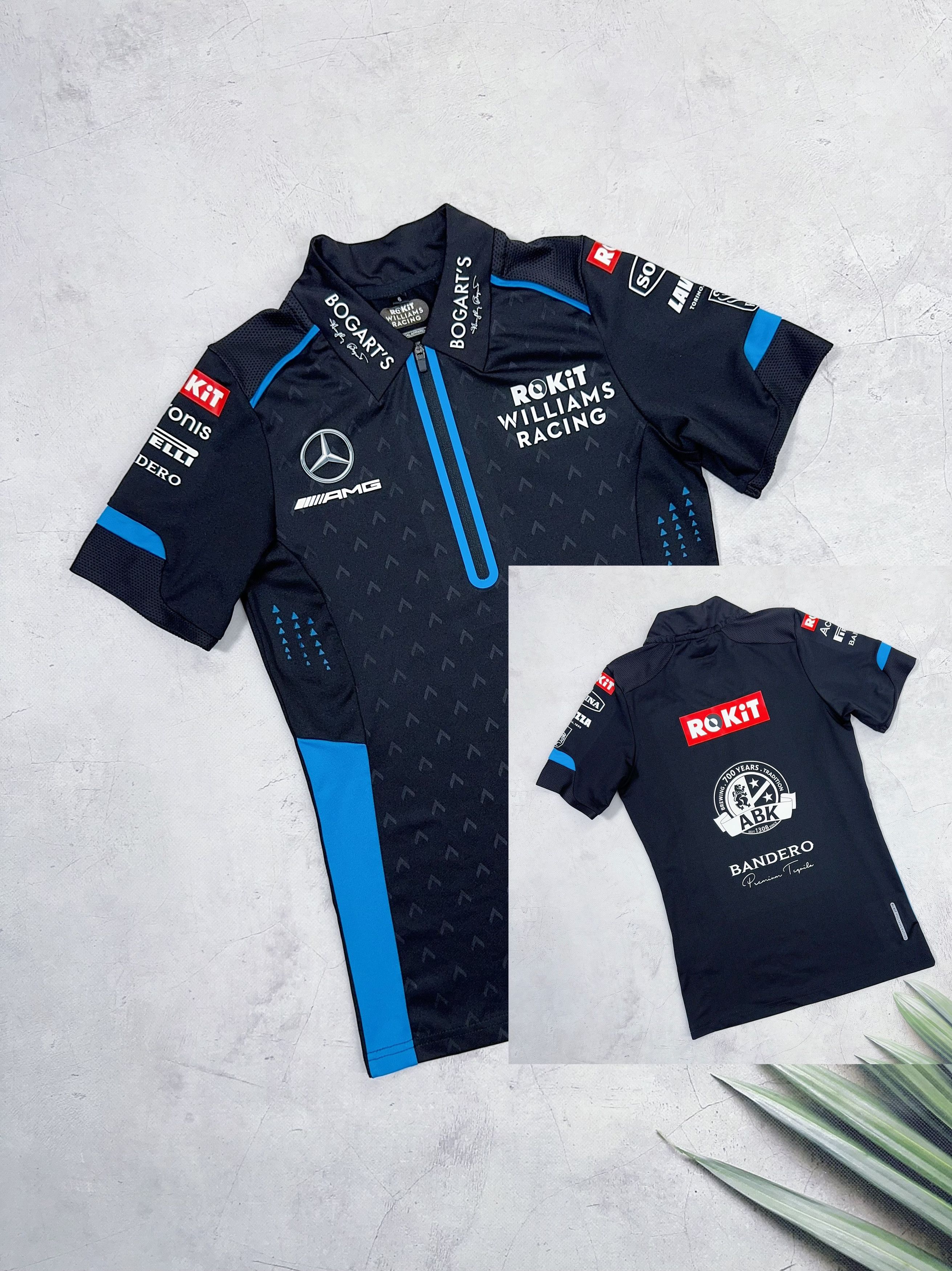 Formula 1 × Rokit AMG Mercedes-Benz Bogarts F1 Rokit Williams T-Shirt Woman Size M / US 6-8 / IT 42-44 - 4 Thumbnail