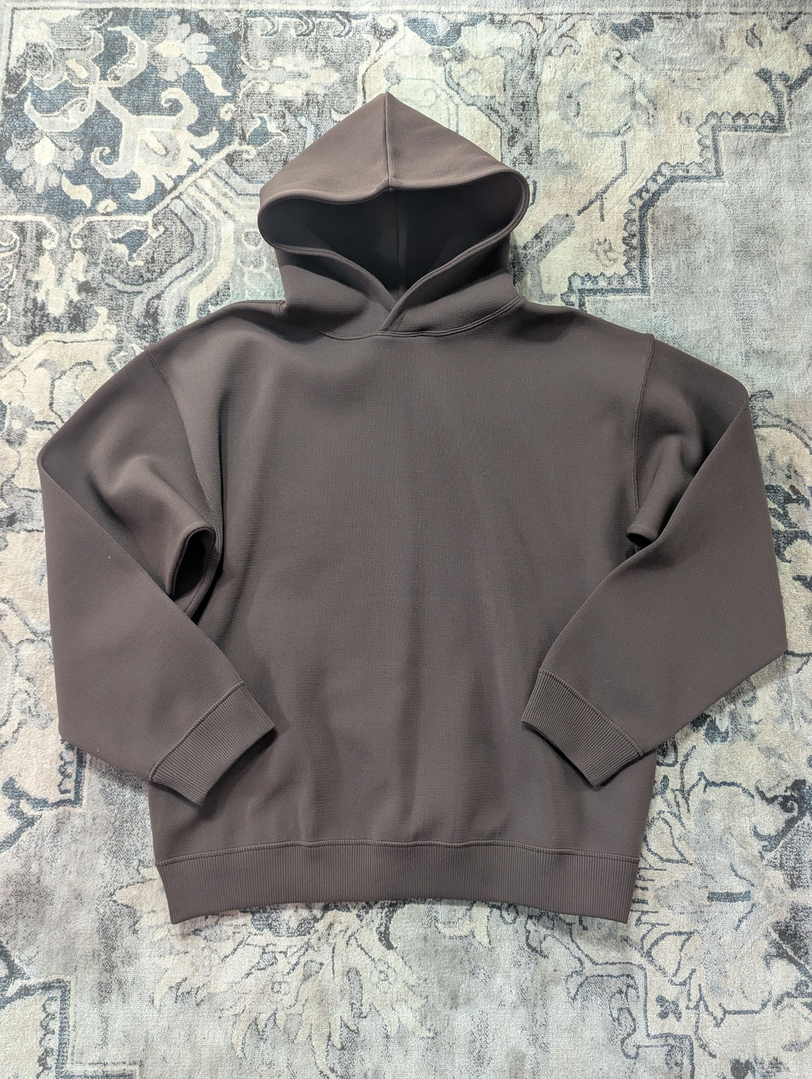 Vuja De Knit Zip-Up Plastic Hoodie Grey | Grailed