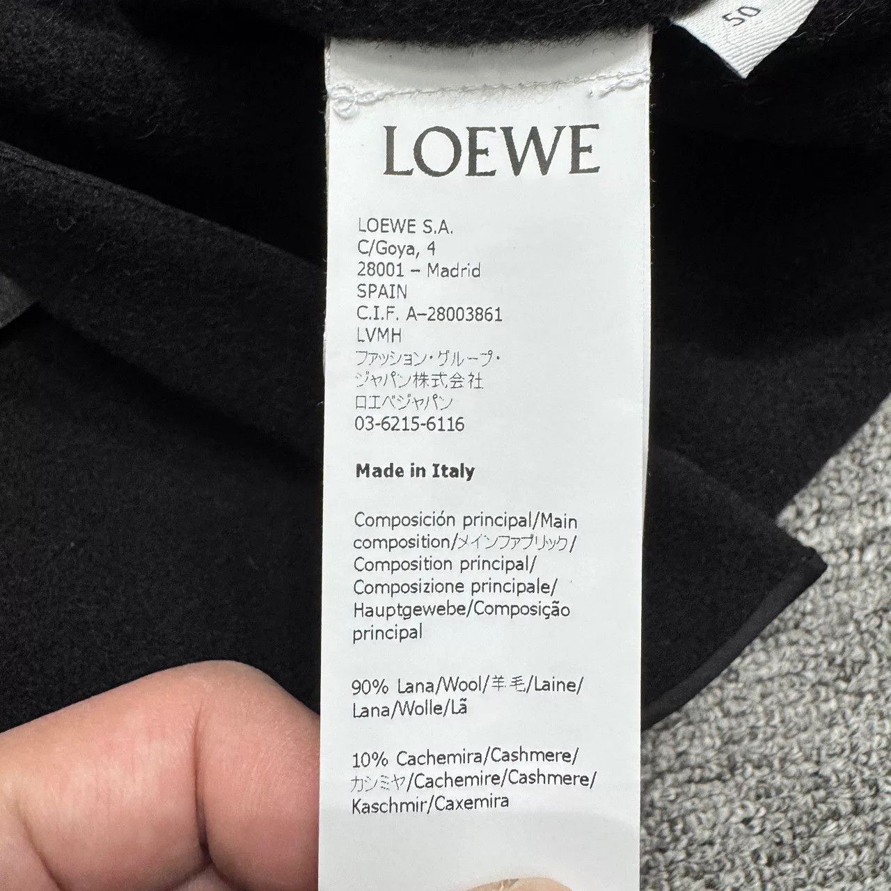 Loewe Loewe Solid Color Cashmere Coat. Size US L / EU 52-54 / 3 - 5 Thumbnail