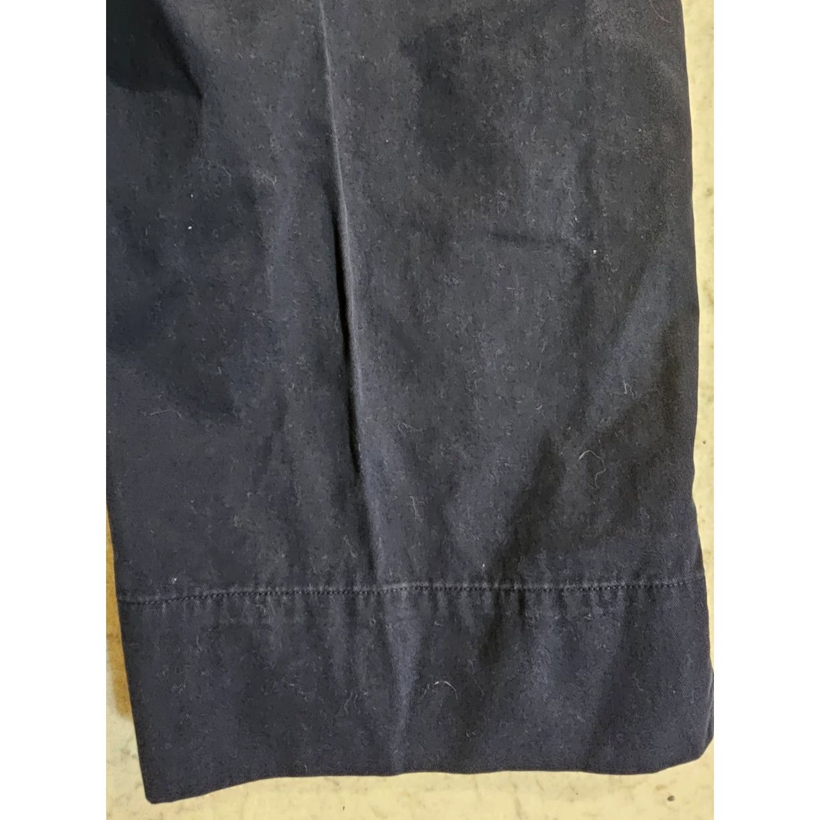 Ralph Lauren VINTAGE Polo Ralph Lauren Buckle Back Short Pants US Marine Division Womens 12 Blue 90s Capri Pants Size 34" / US 12 / IT 48 - 7 Thumbnail