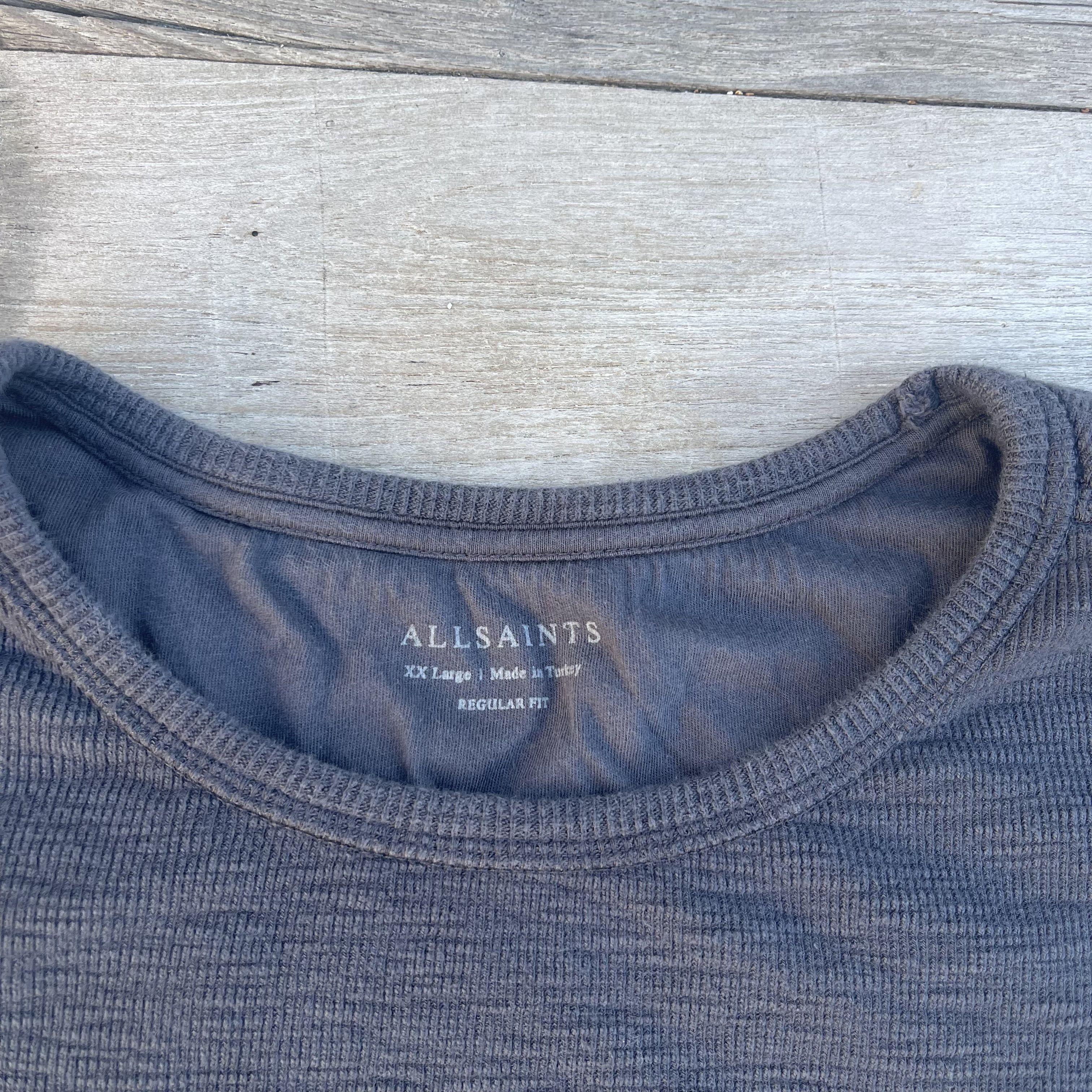 Allsaints Allsaints Ash Grey Sweater Size US XXL / EU 58 / 5 - 3 Thumbnail
