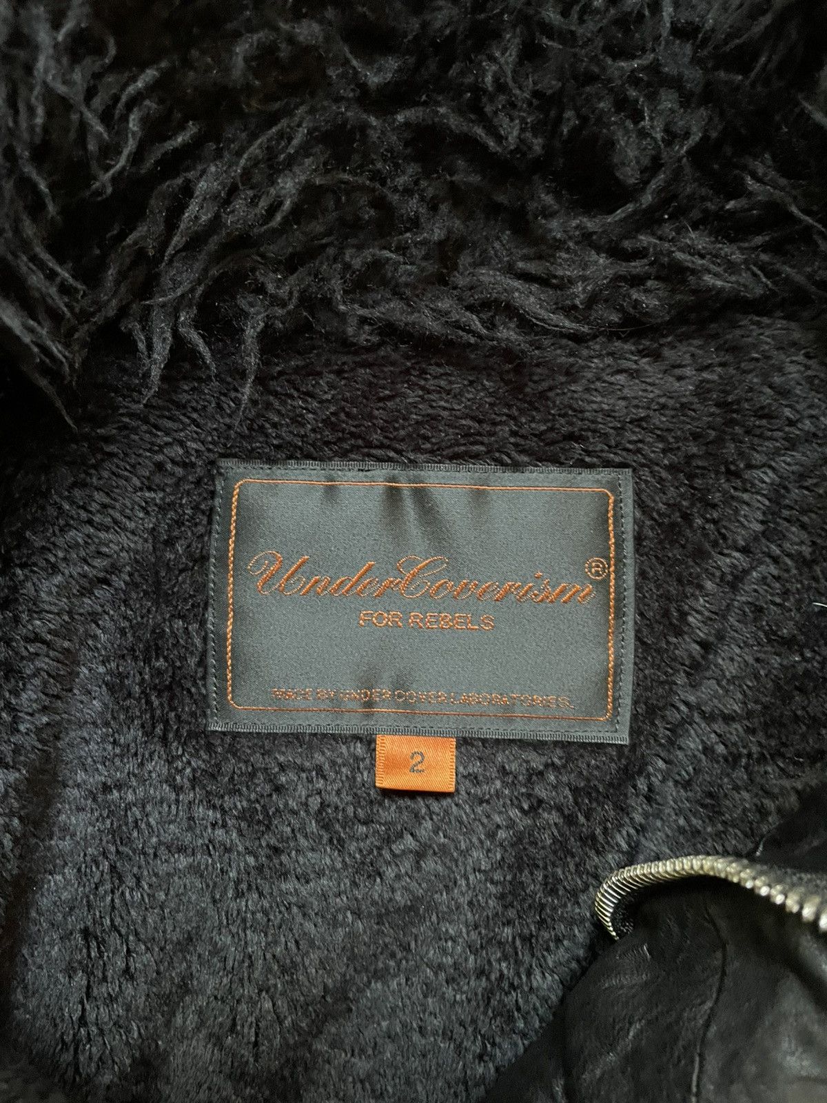 Undercover Undercover AW06 Guruguru Blistered Lamb Leather Jacket Size US M / EU 48-50 / 2 - 3 Thumbnail