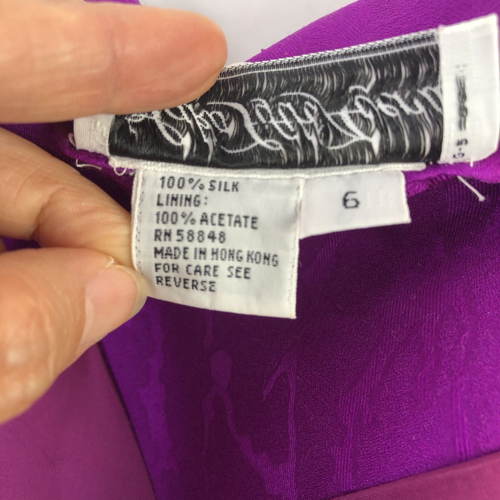 Other Rimini Saks Fifth Avenue Purple Evening Top Skirt Suits Sz 6 Size M / US 6-8 / IT 42-44 - 14 Thumbnail