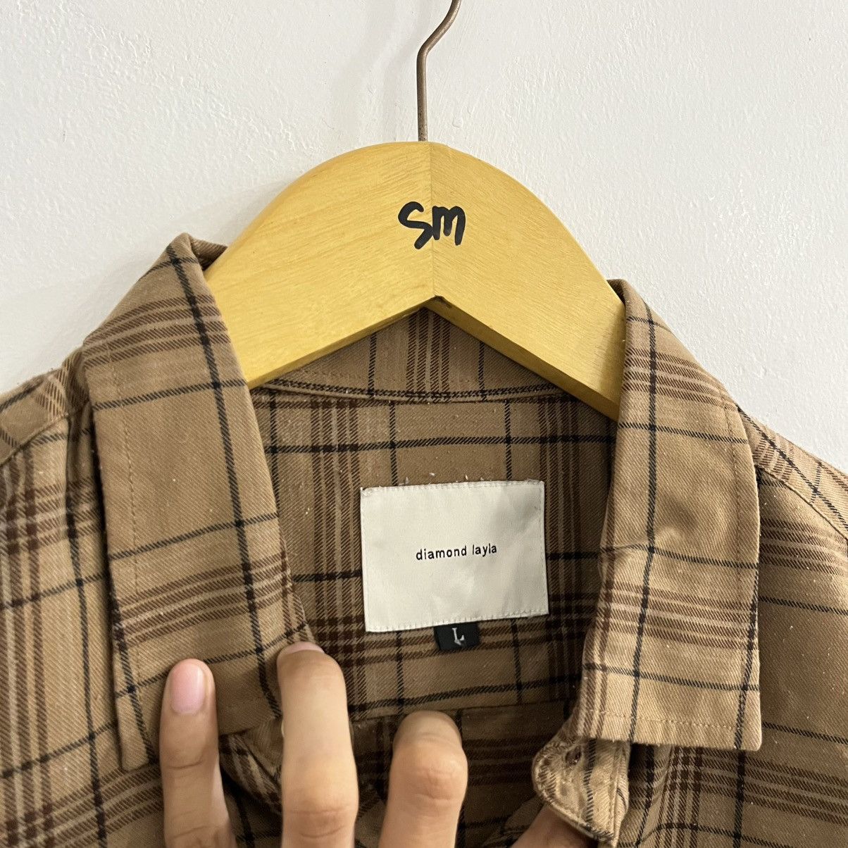 Other Diamond Layla Flannel Shirt Size US L / EU 52-54 / 3 - 4 Thumbnail