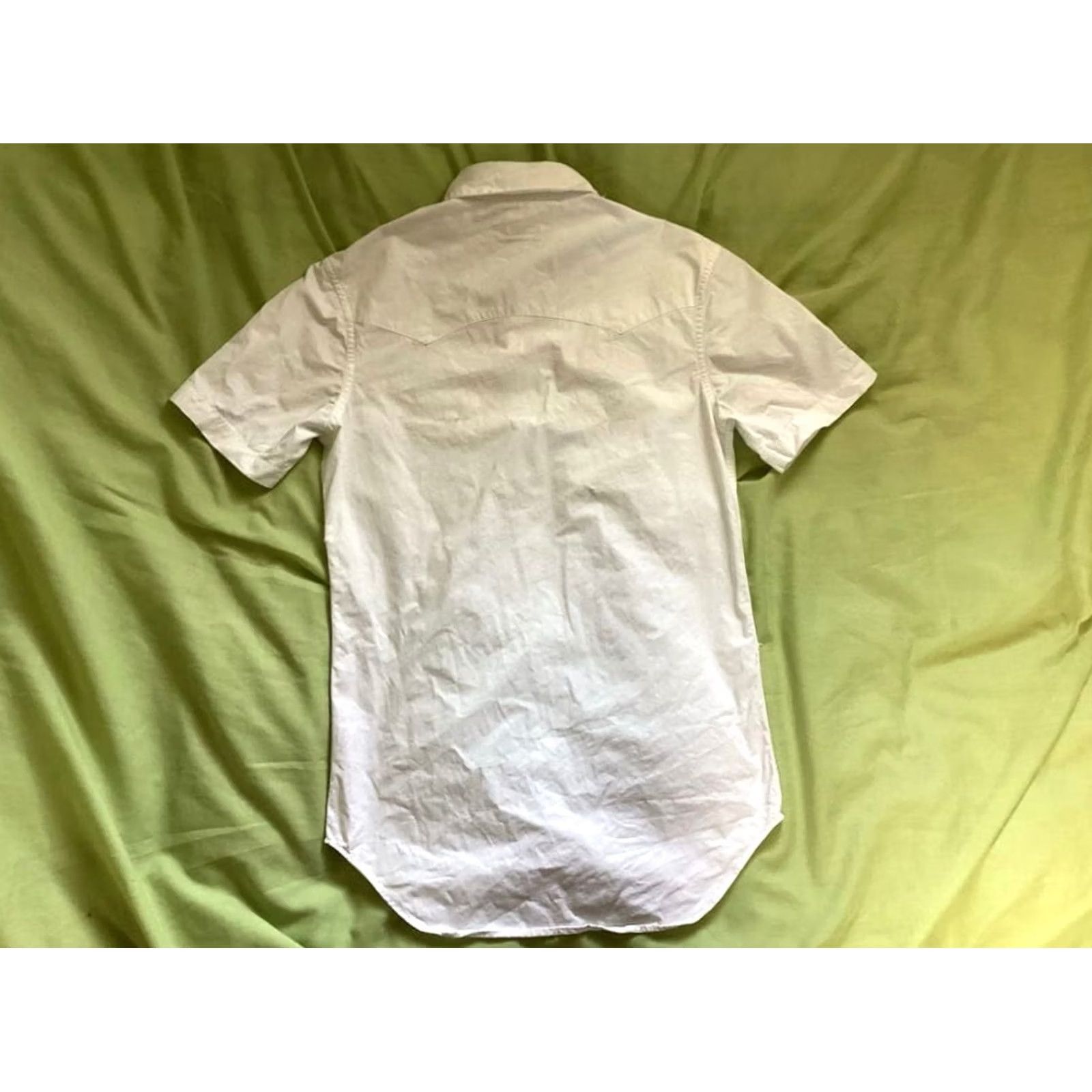 Ralph Lauren RRL RALPH LAUREN Western Shirt Men White Cotton Short Sleeve Size S Button-Up Casual Vintage Size US S / EU 44-46 / 1 - 2 Thumbnail