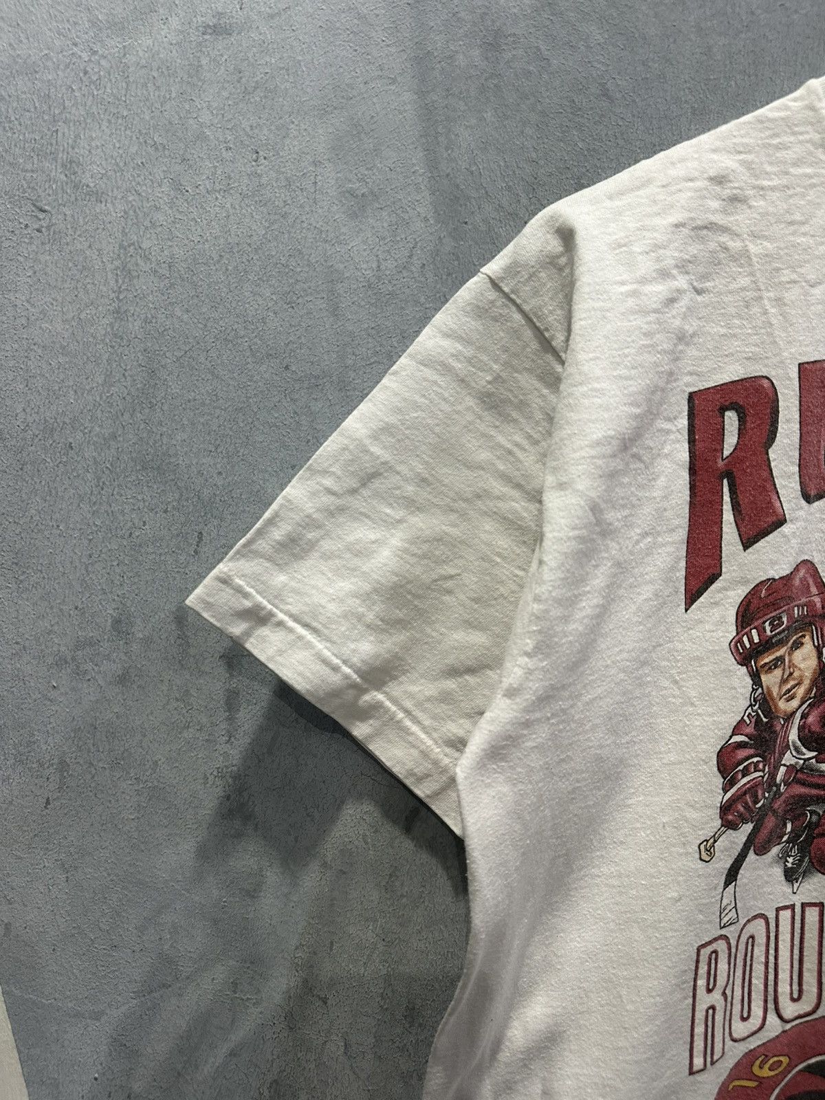 NHL × Vintage Vintage NHL Russian Roulette Detroit Style T-shirt Size US M / EU 48-50 / 2 - 4 Thumbnail