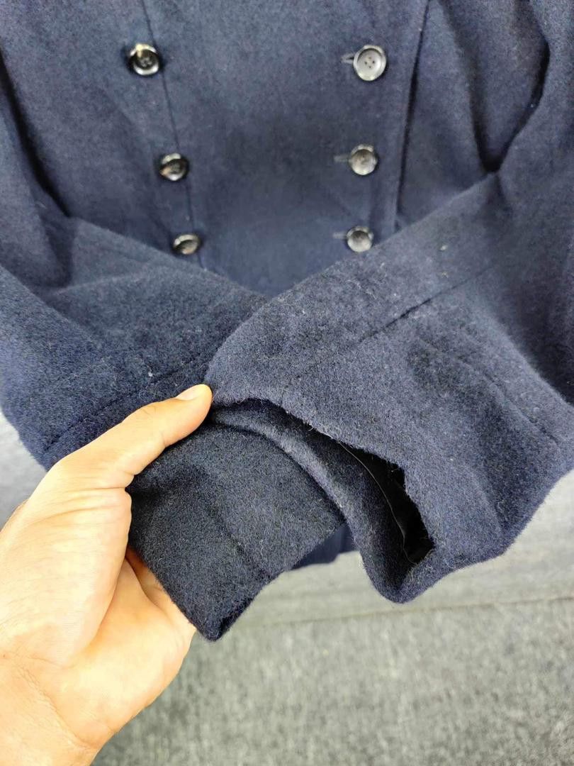 Comme des Garcons Vintage Comme Des Garcons Double Breasted Wool Coat Size US XS / EU 42 / 0 - 9 Thumbnail